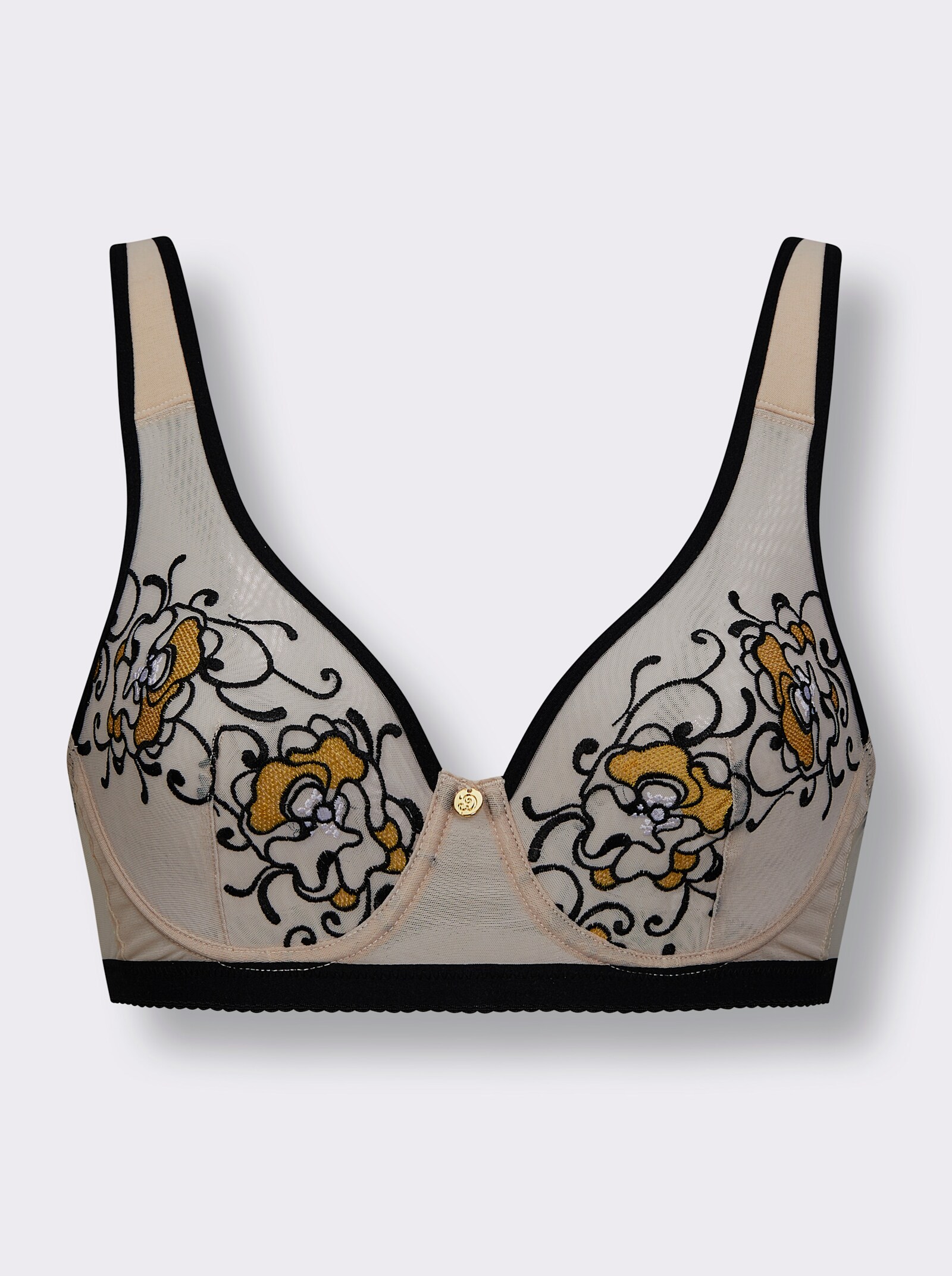 wäschepur Beugelbeha - ivoor/zwart