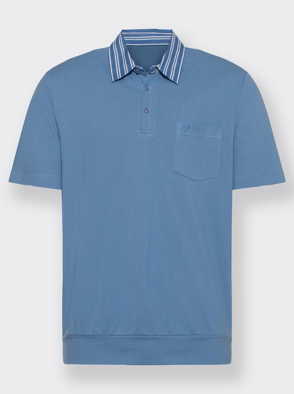 Marco Donati Shirt met korte mouwen - middenblauw
