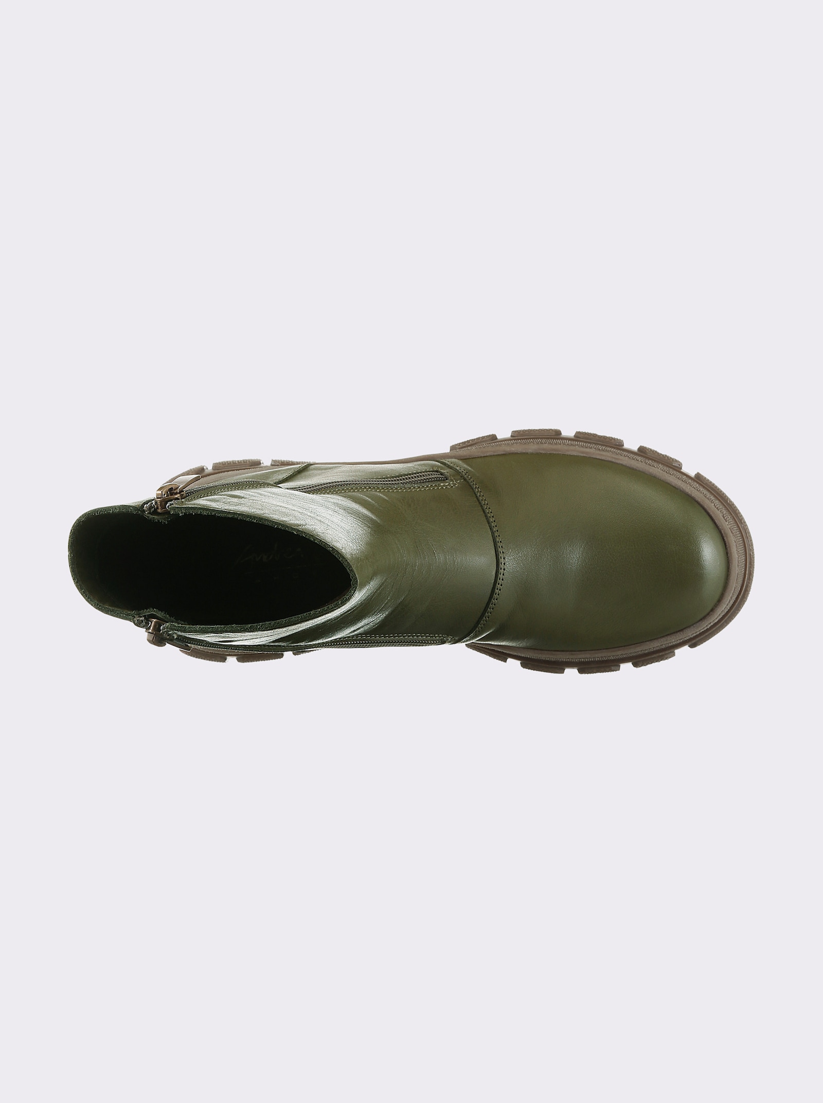 Andrea Conti Stiefelette - khaki
