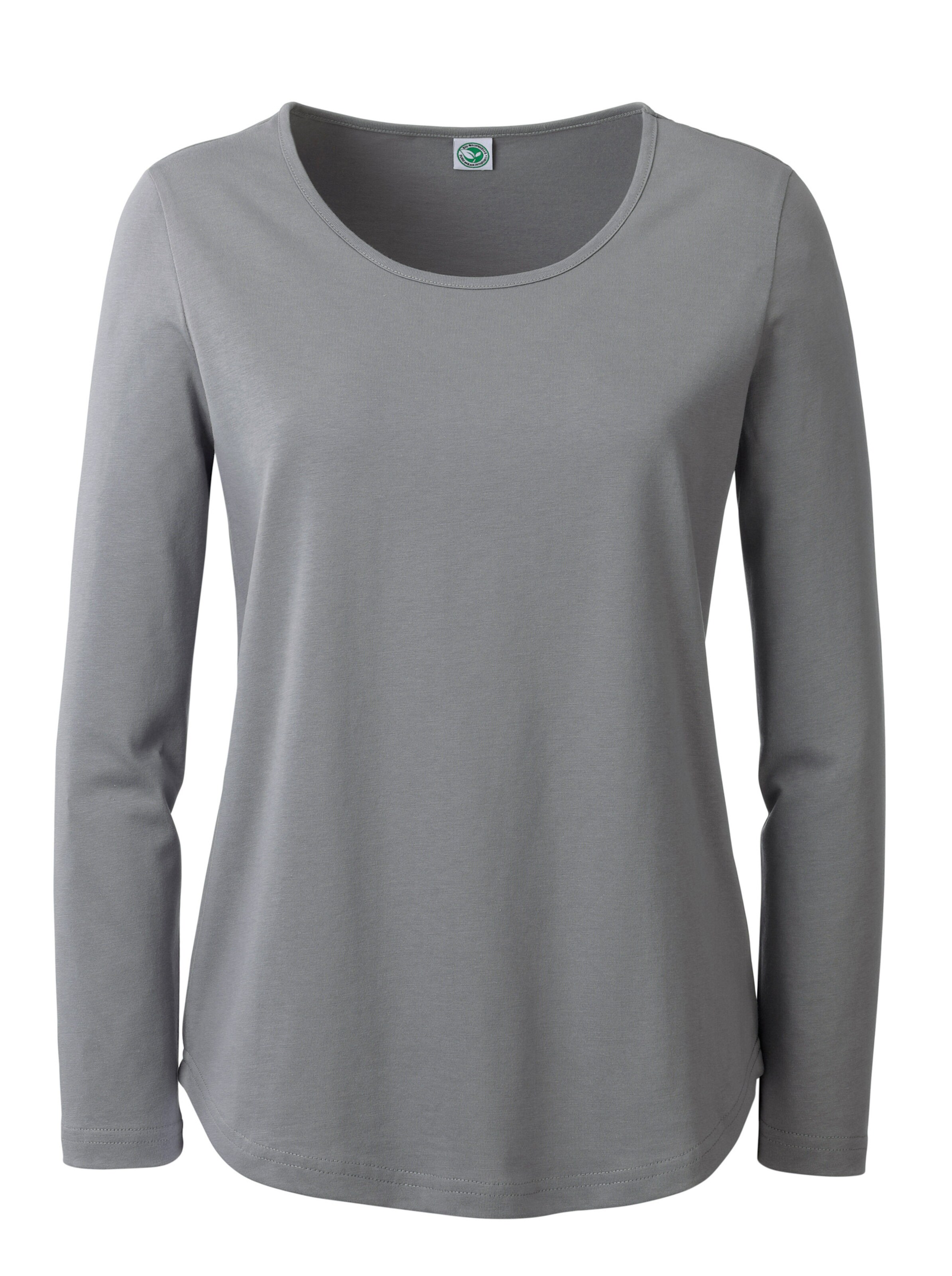 Shirt met ronde hals