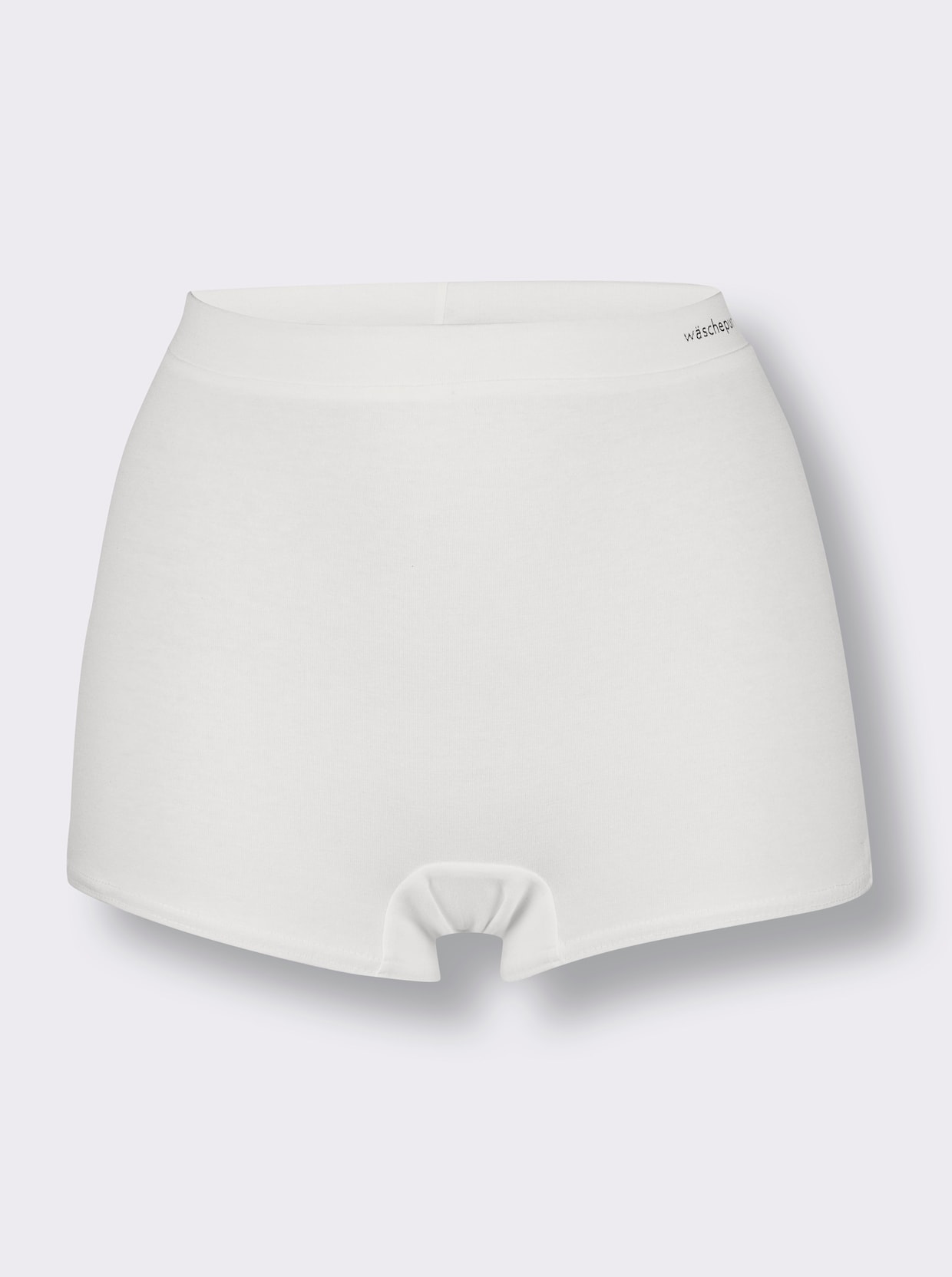 wäschepur Panty - 2x weiss + 2x grau-meliert