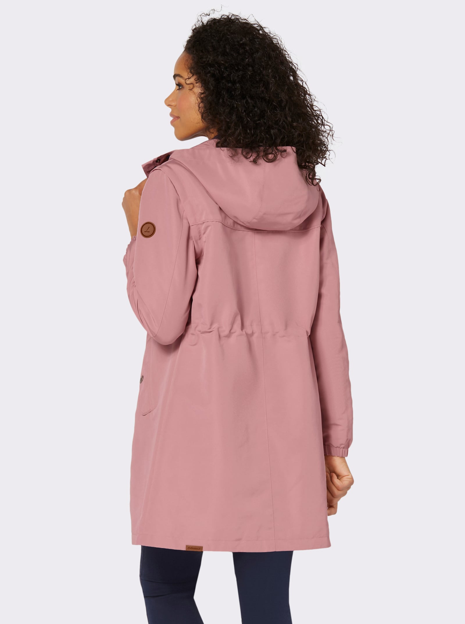 2-in-1-Jacke mit abzippbaren Ärmeln - rosenquarz