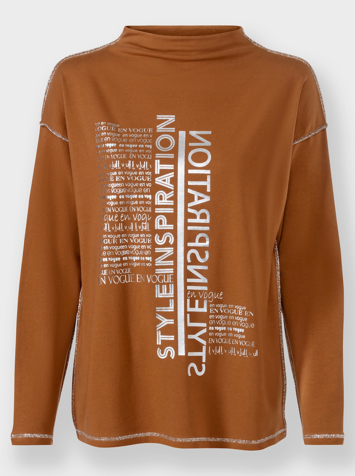 heine T-shirt à manches longues - ambre imprimé