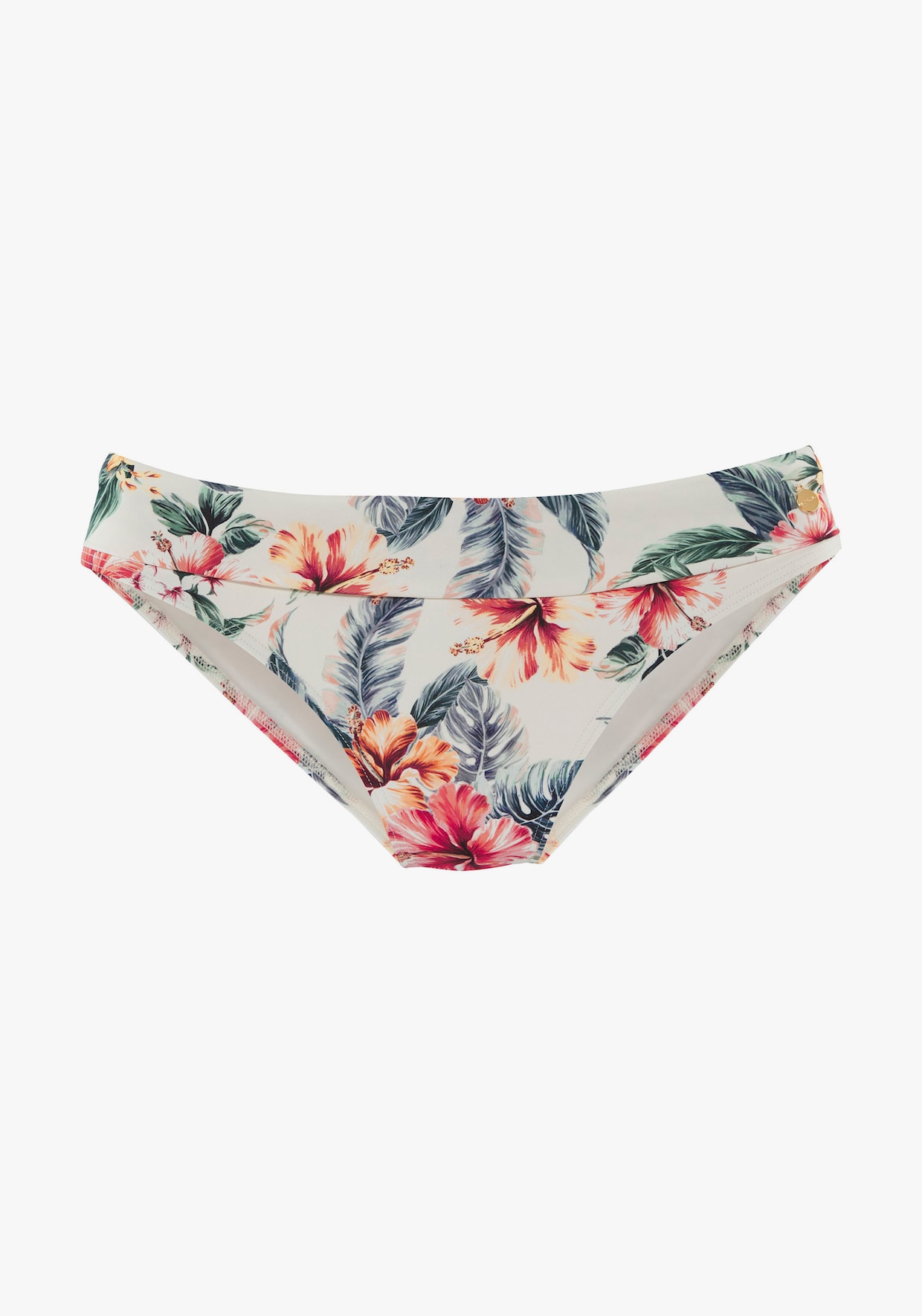 LASCANA Bikini-Hose - creme bedruckt