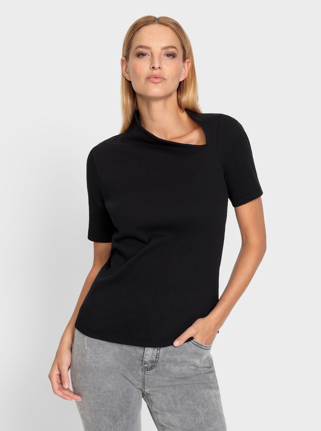 heine T-Shirt - schwarz
