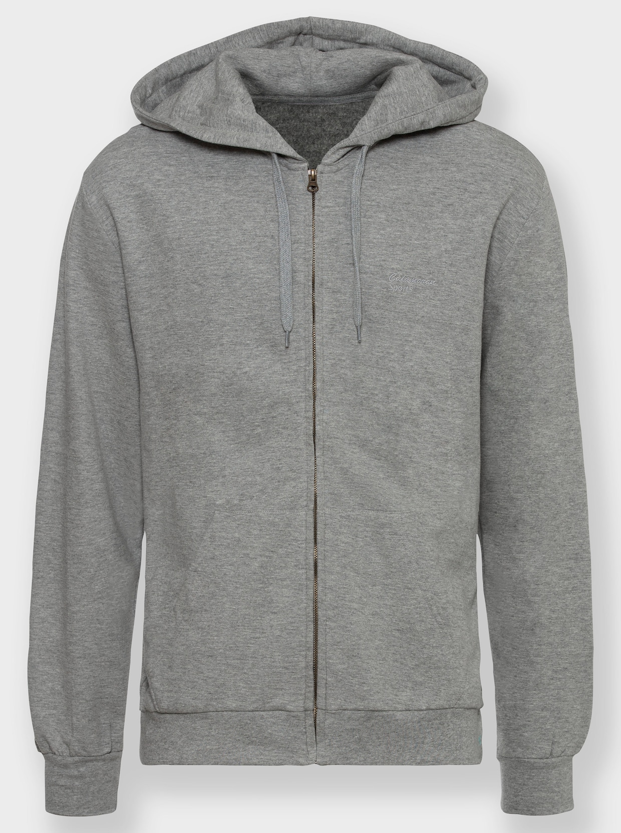 Catamaran Sweatjacke - grau-meliert