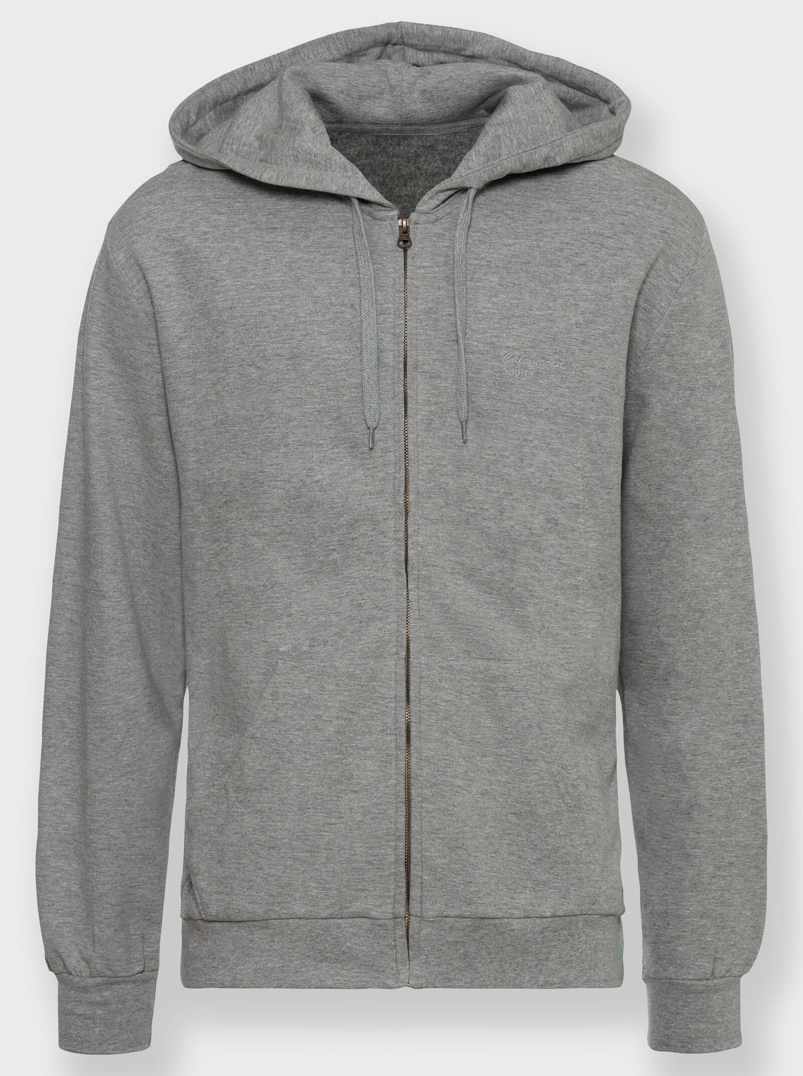 Catamaran Sweatjacke - grau-meliert