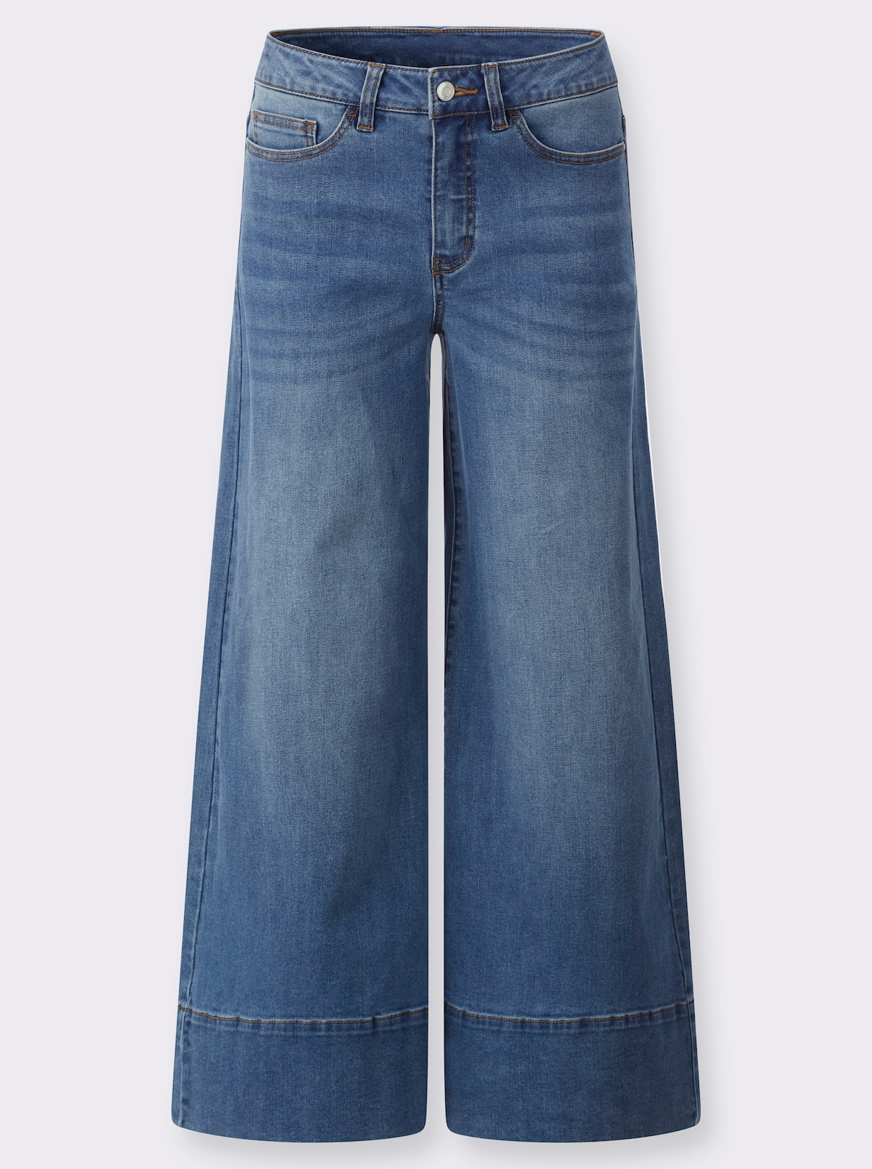 heine 5-Pocket-Jeans - blue-bleached