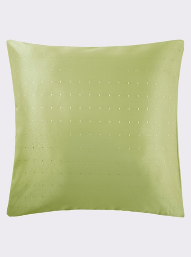 Tischdecke mit gebogtem Abschluss - apfel