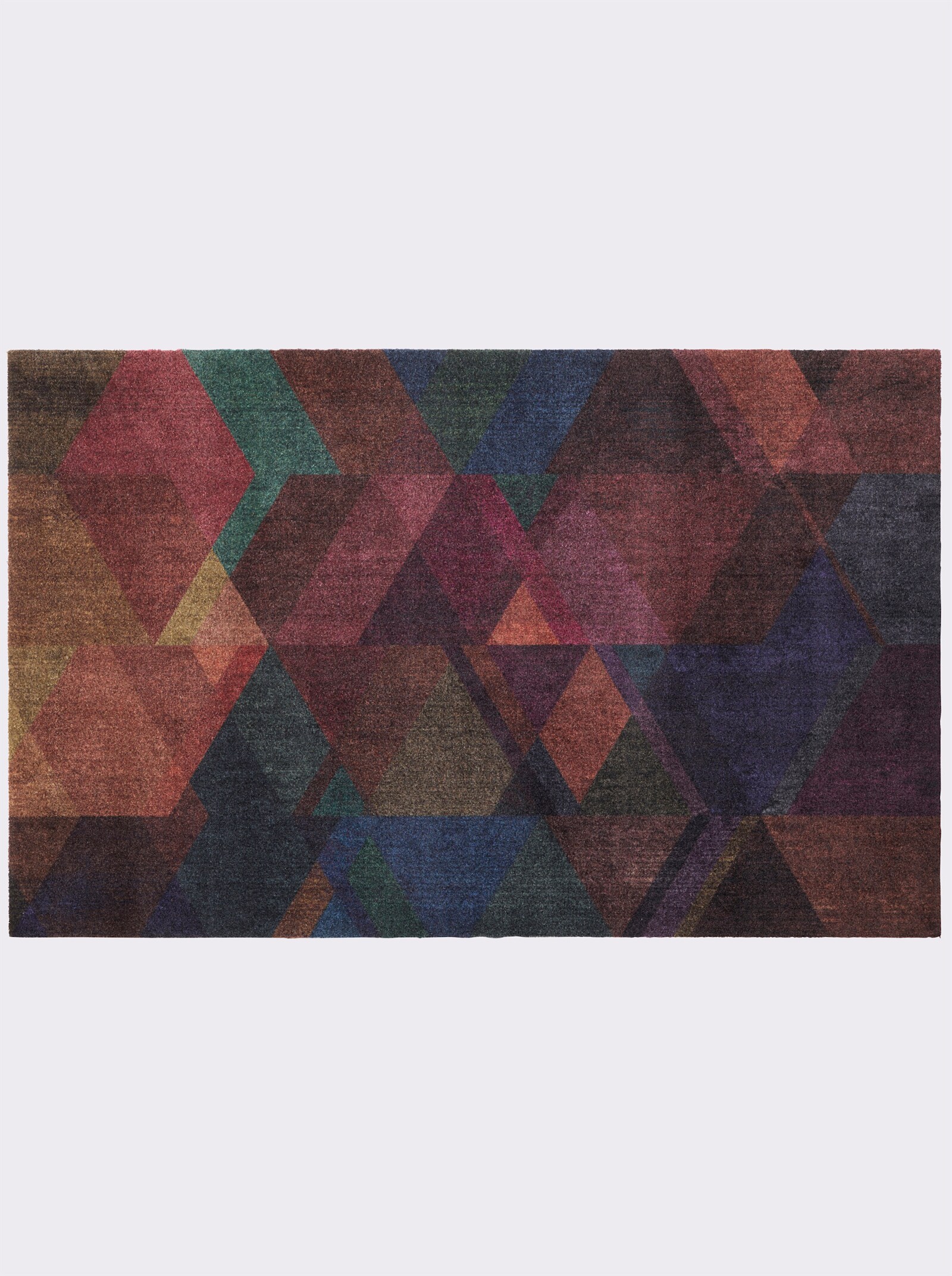 wash+dry by Kleen-Tex Fußmatte - blau-rot