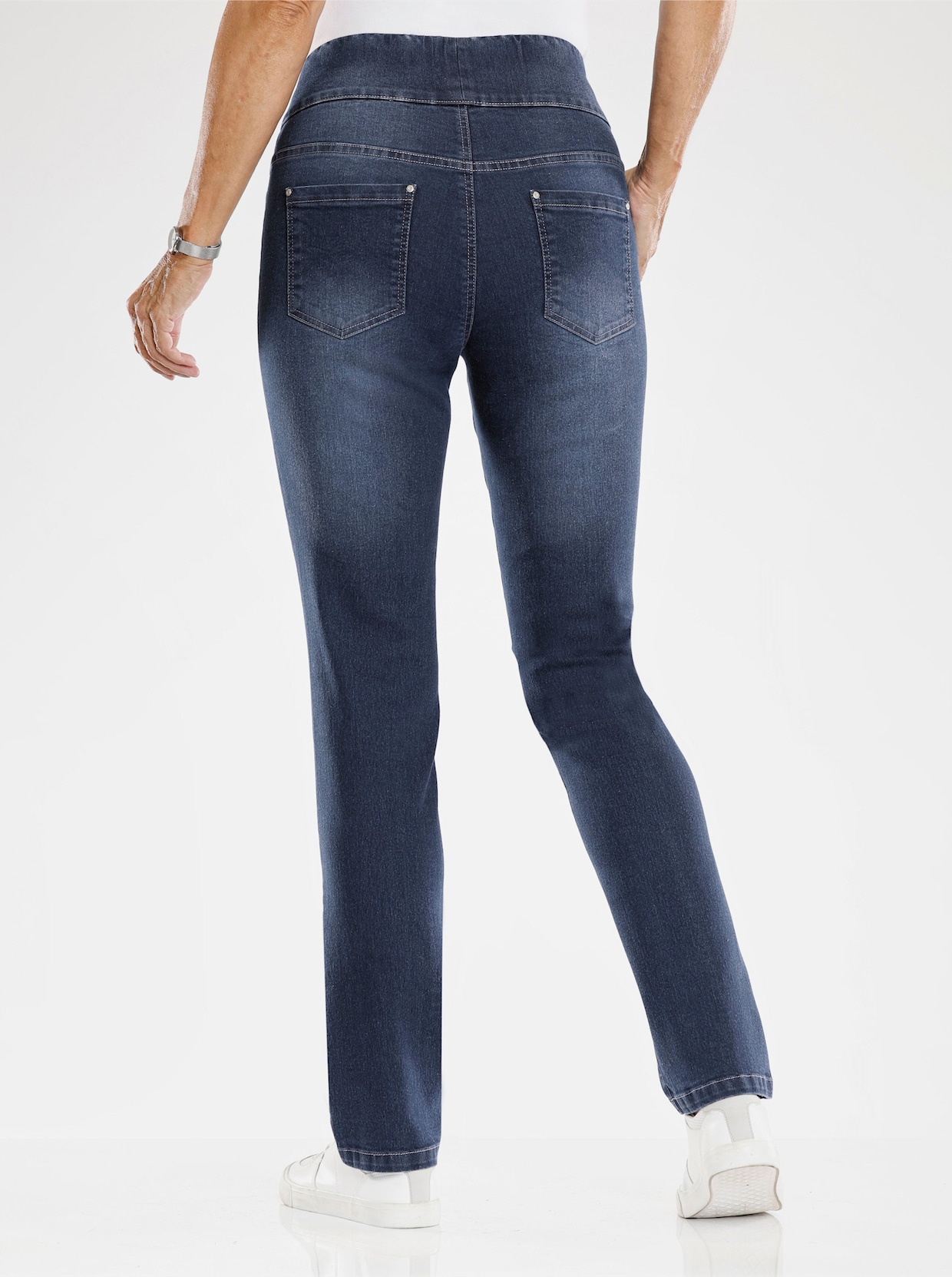 jeans - blue-stonewashed