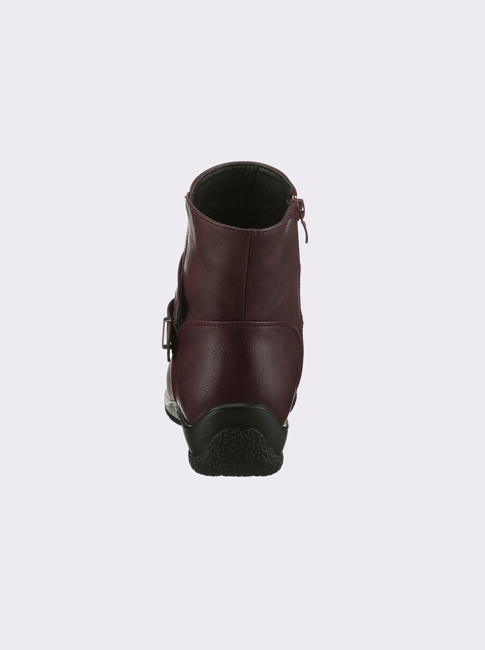 airsoft modern+ Stiefelette mit Warmfutter - bordeaux