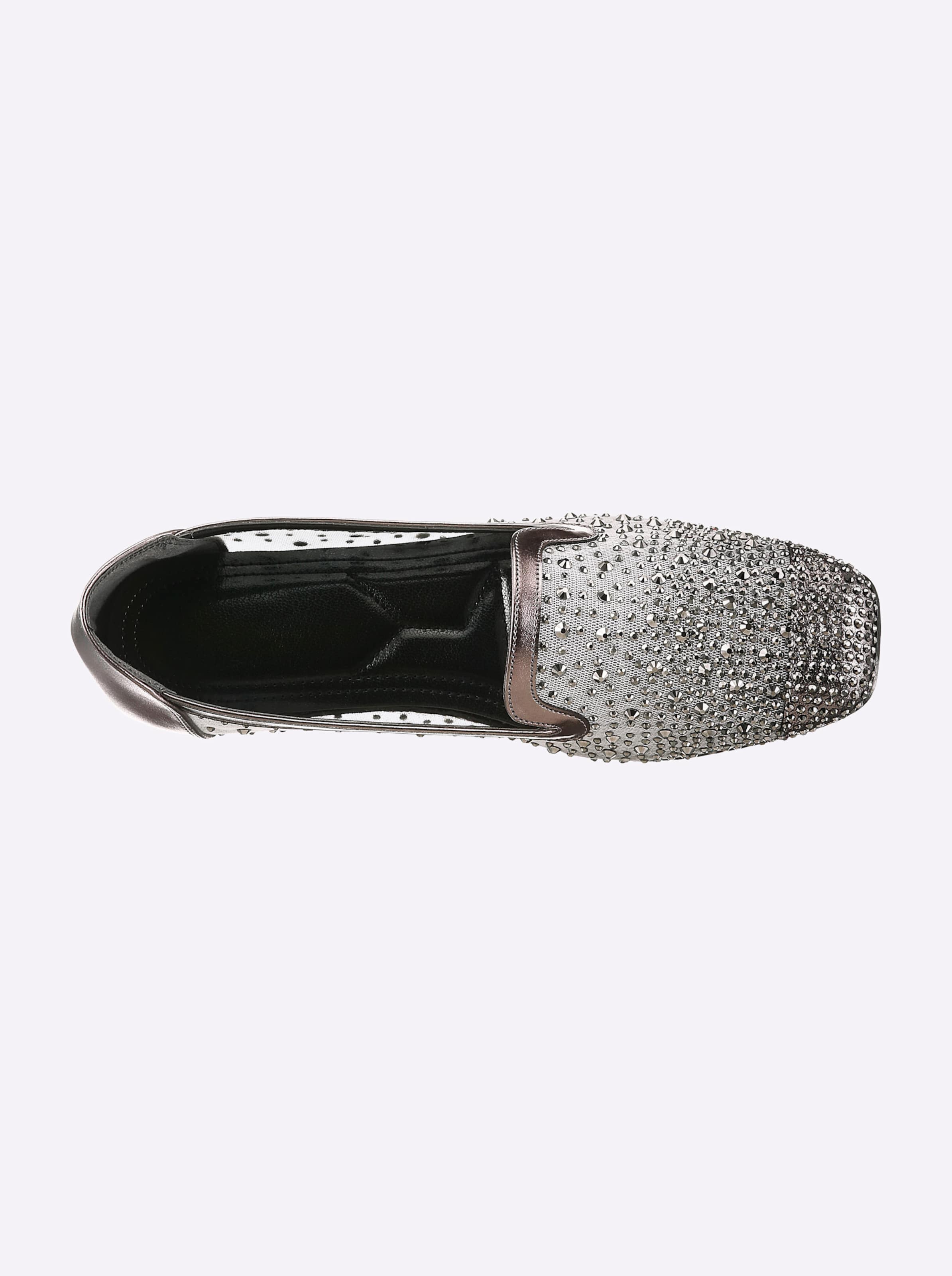Heine Unisex Anthrazit-Metallic Slipper - Bild 2