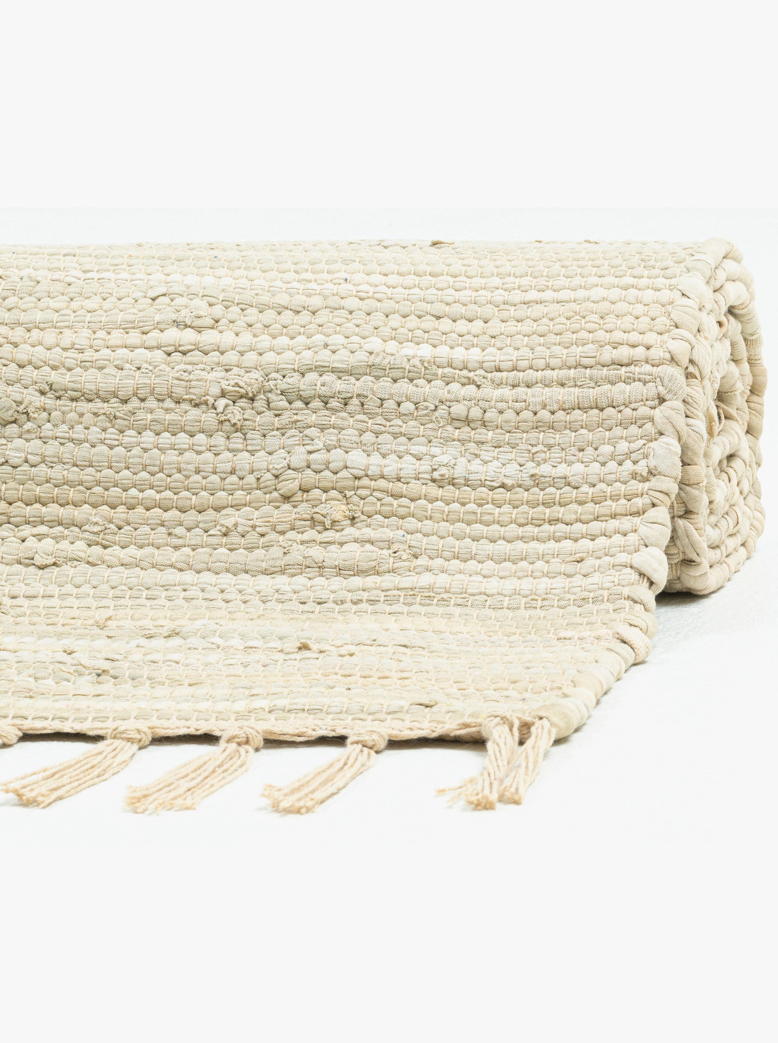 Theko Handwebteppich - natur