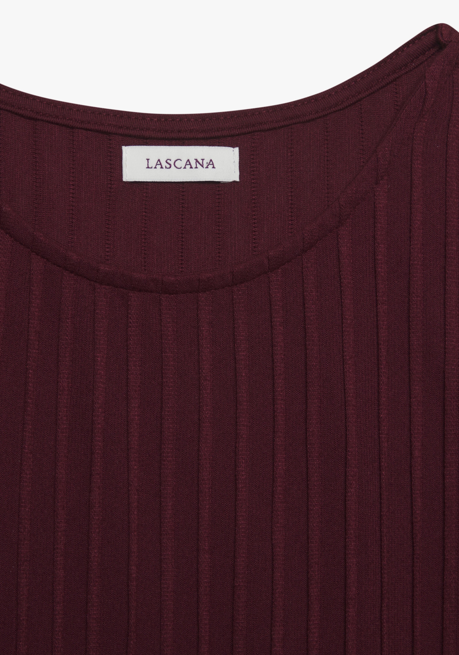 LASCANA T-Shirt - bordeaux