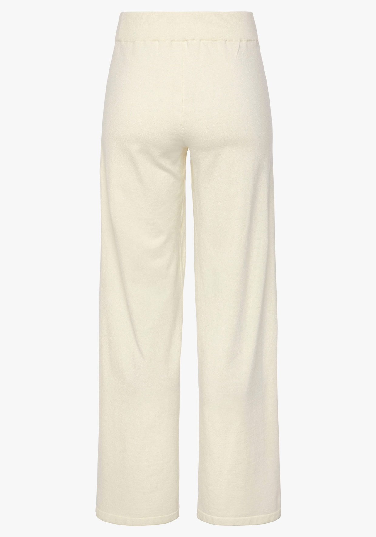 LASCANA Broek van tricot - cream