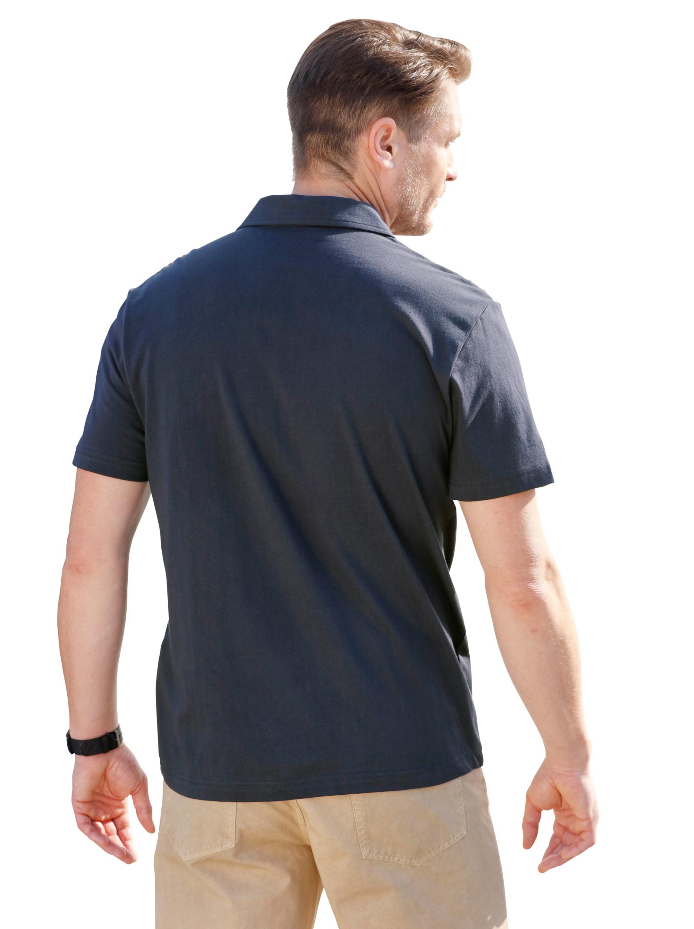 Poloshirt - nachtblau