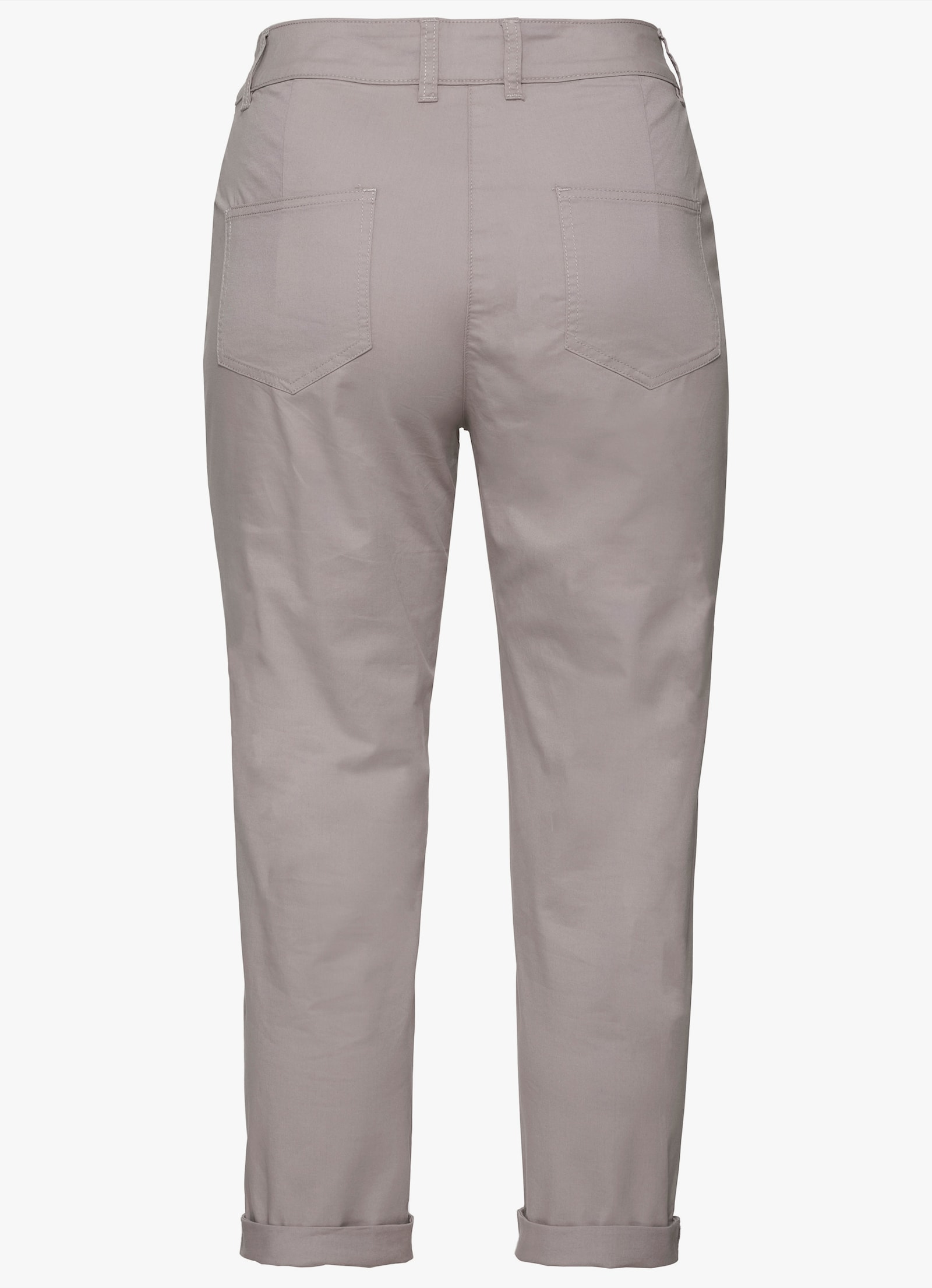 sheego 7/8-broek in smal model - zilvergrijs