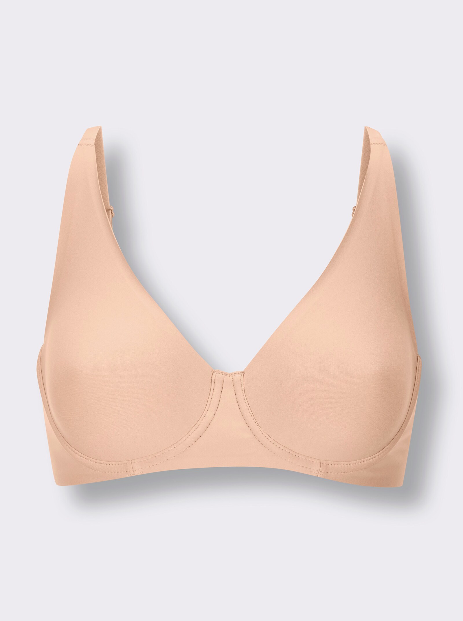 Naturana T-Shirt-BH mit Bügel - sand