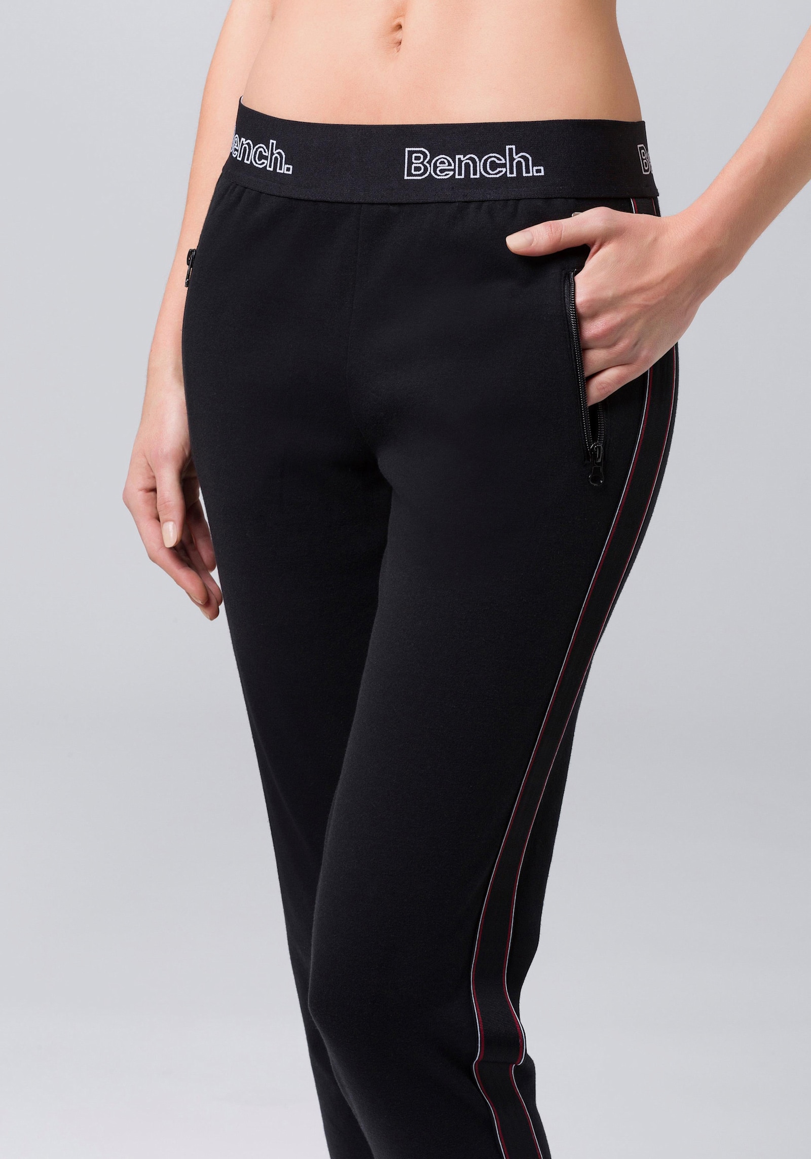 Bench. Loungewear Relaxhose - schwarz