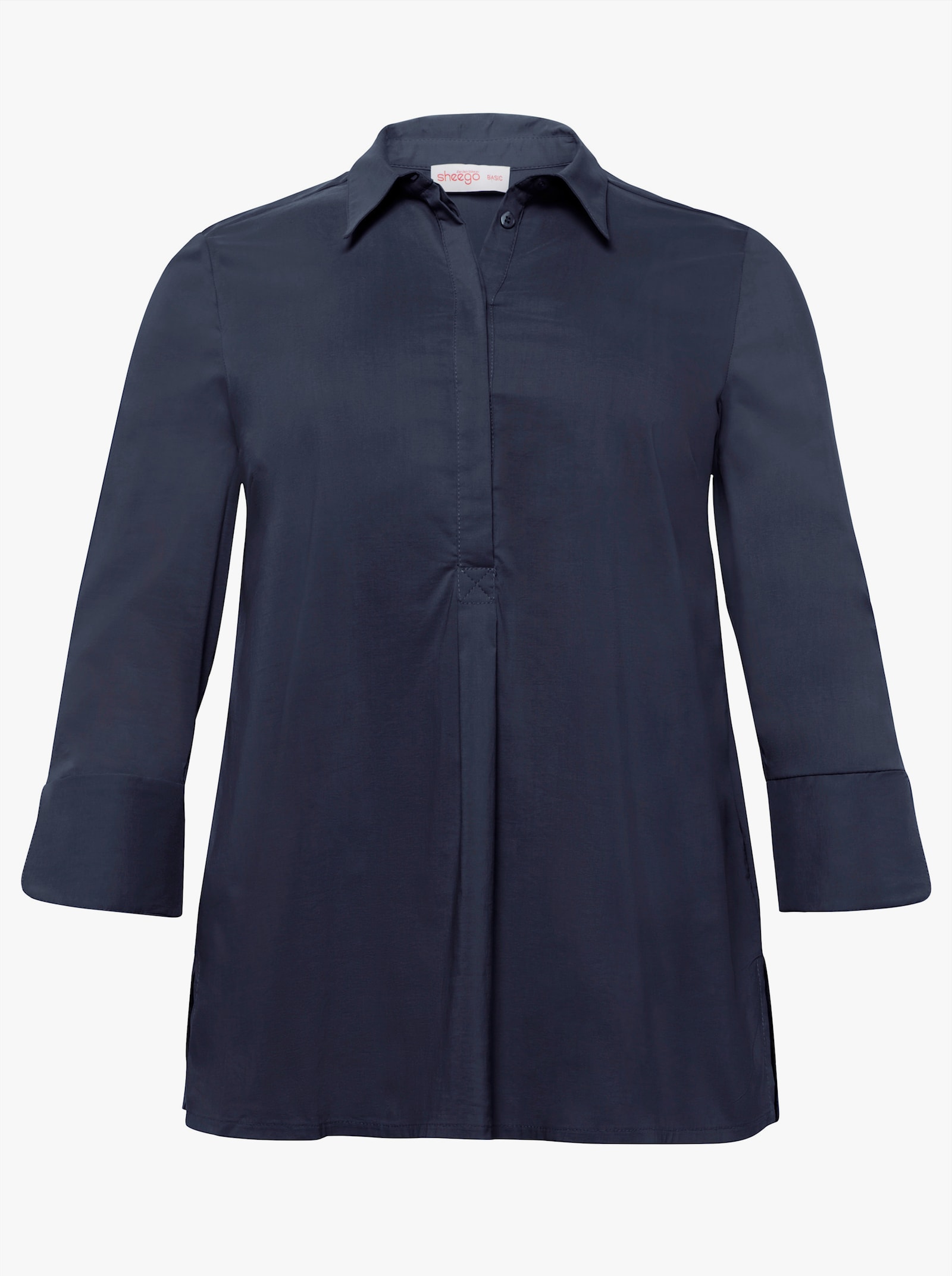 sheego Tunika in leichter A-Linie - marine