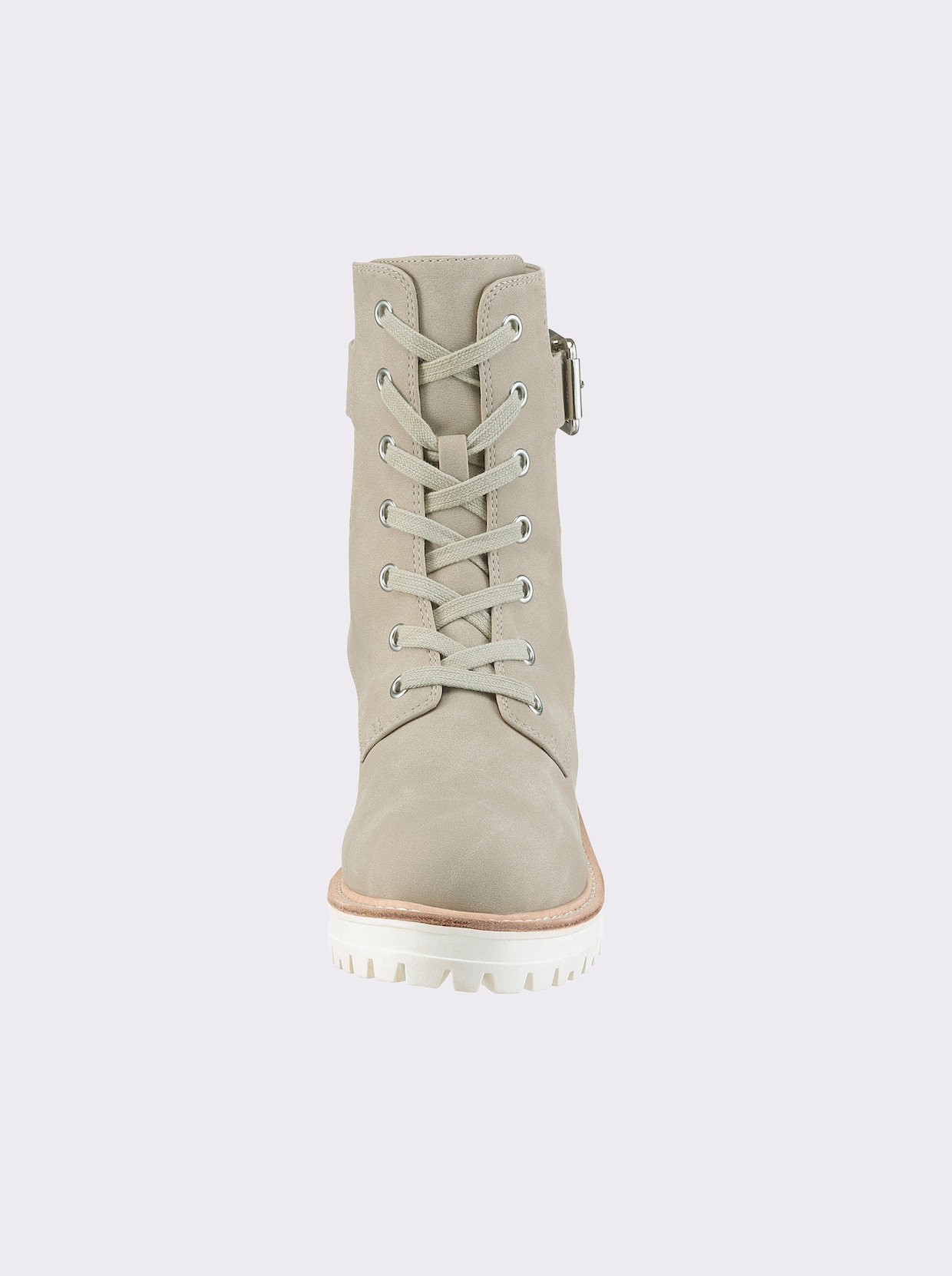 heine Schnürstiefelette - grau