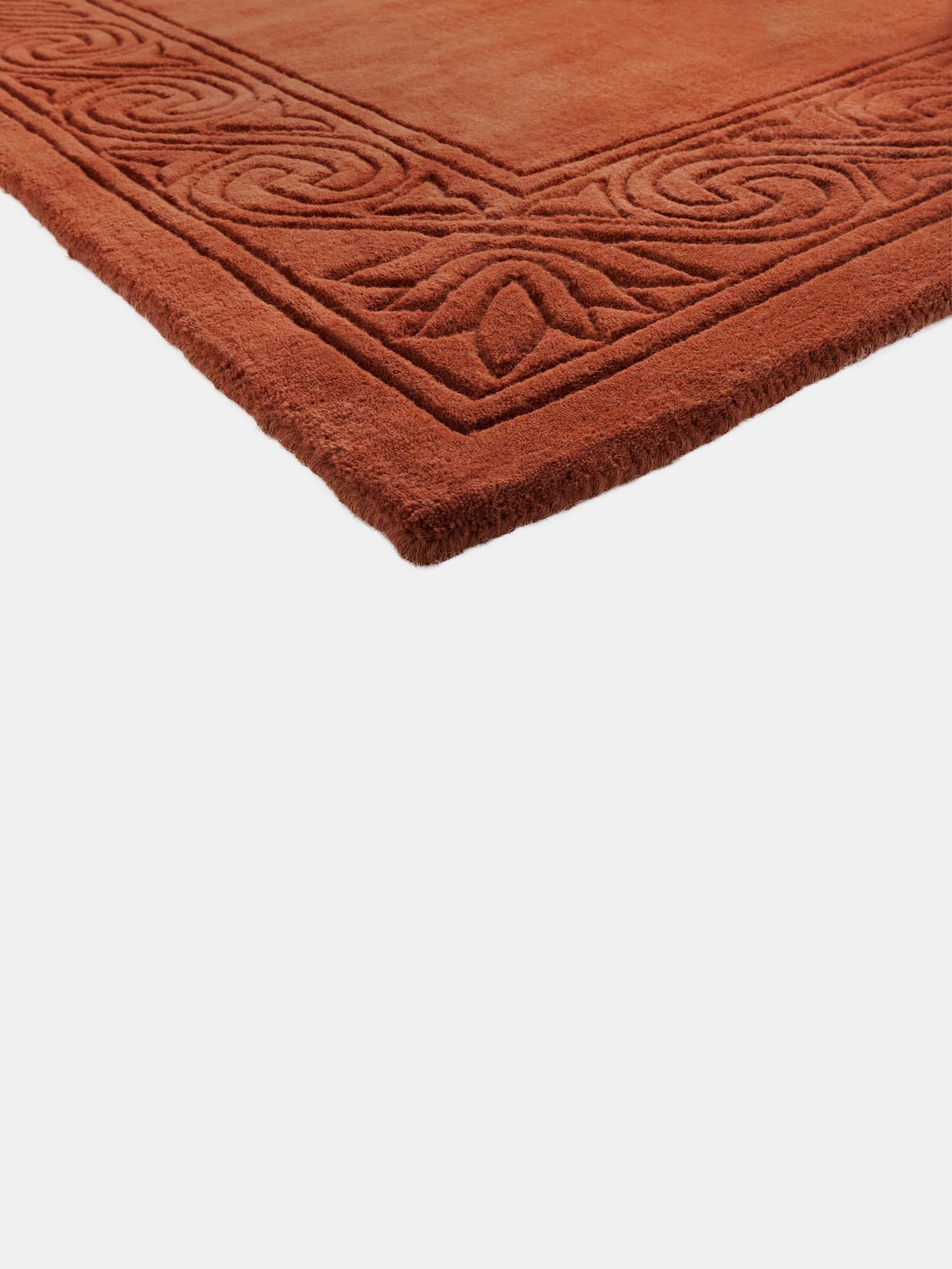 heine home Hoogpolig tapijt - terracotta