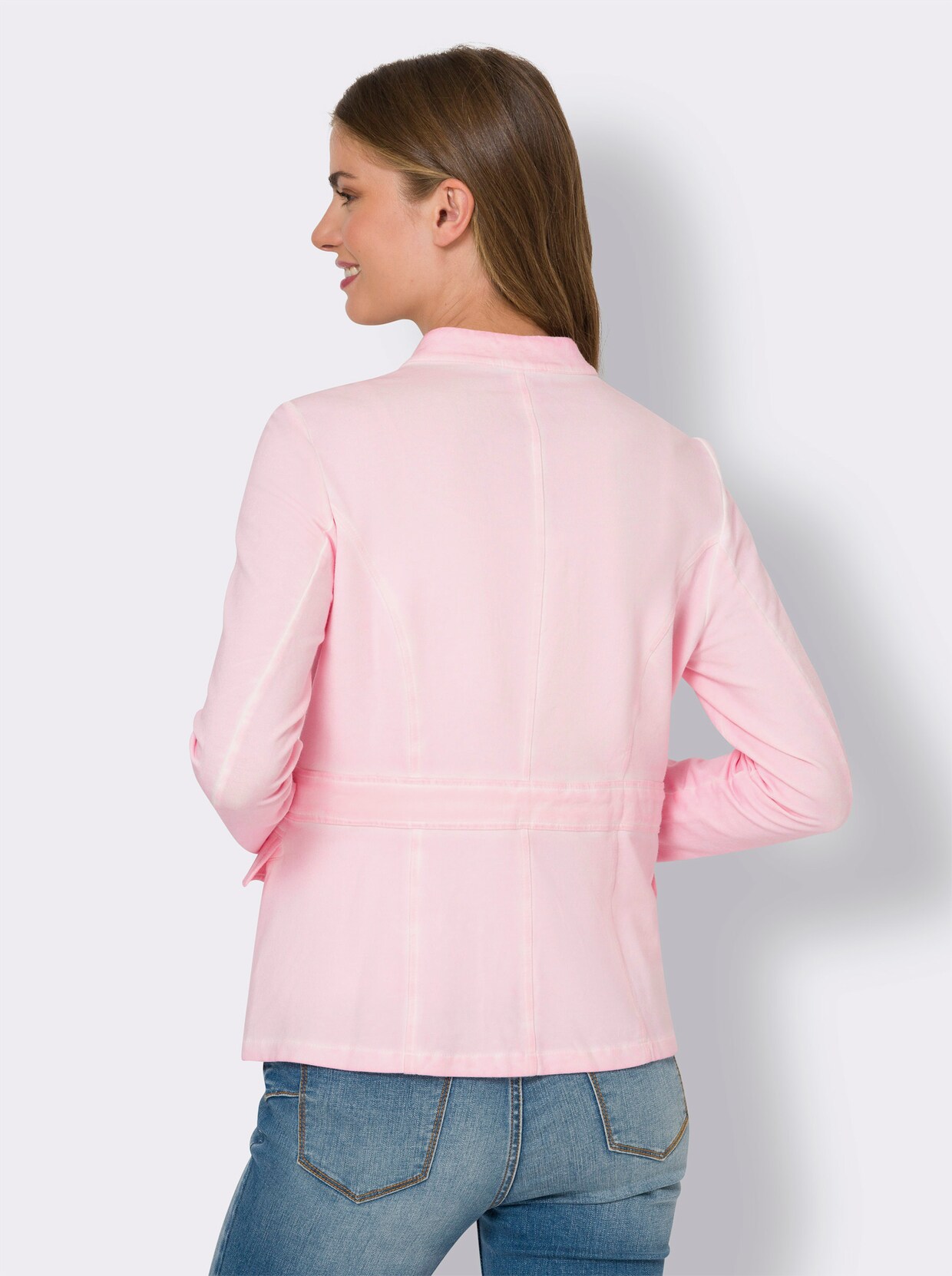 heine Jersey blazer - lichtroze