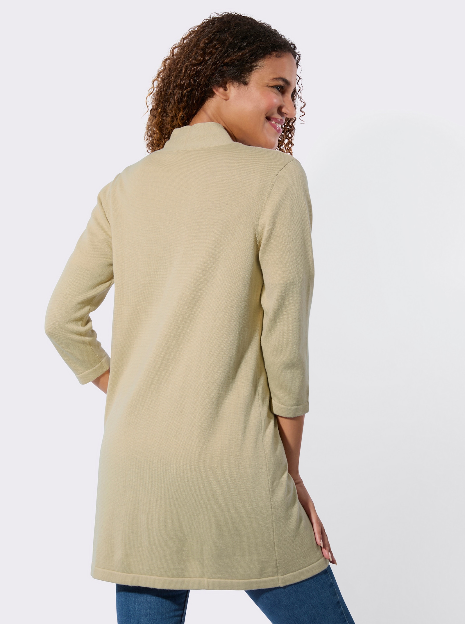 Strickjacke - sand