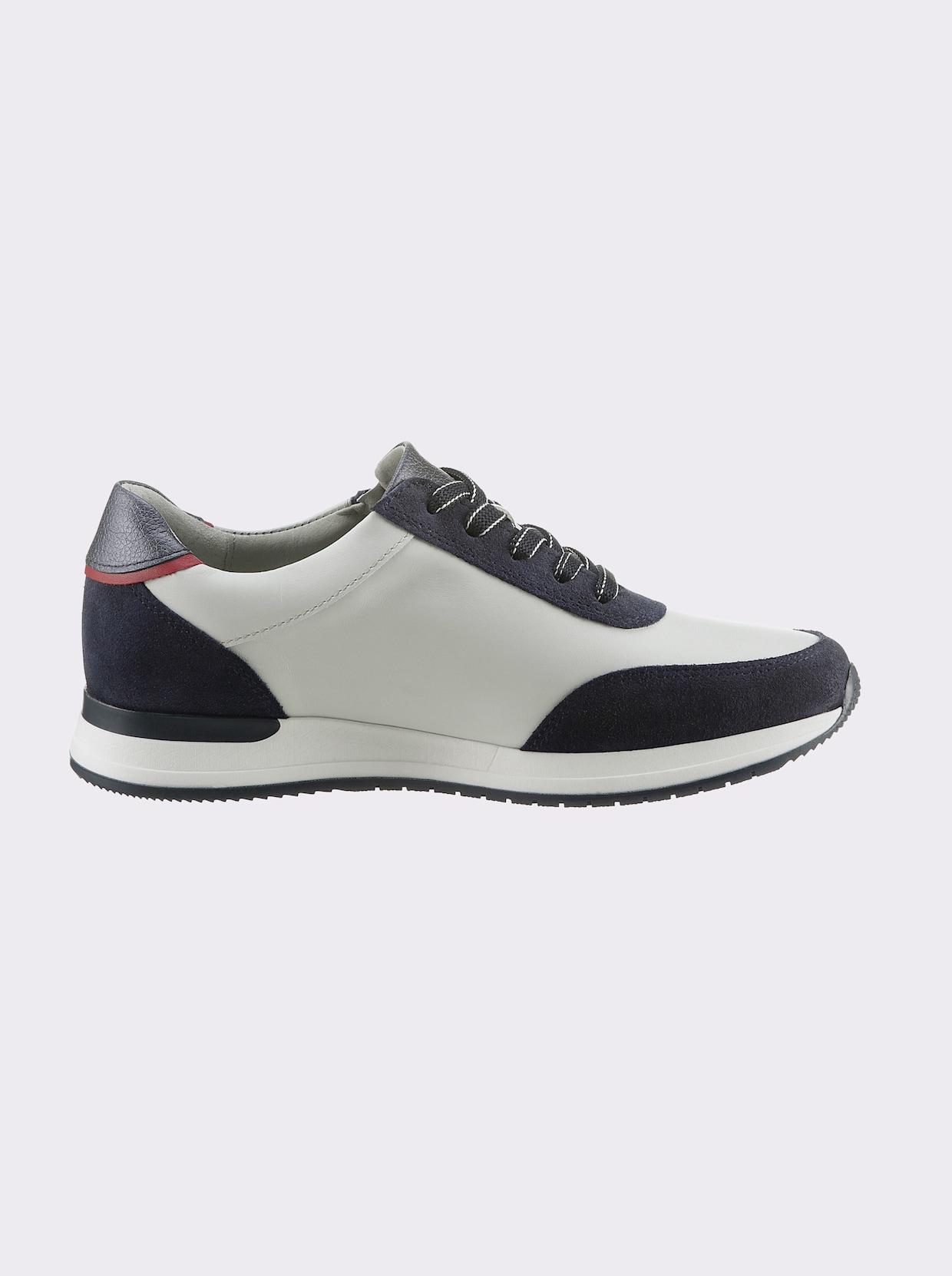 airsoft modern+ Sneaker - weiß-dunkelblau