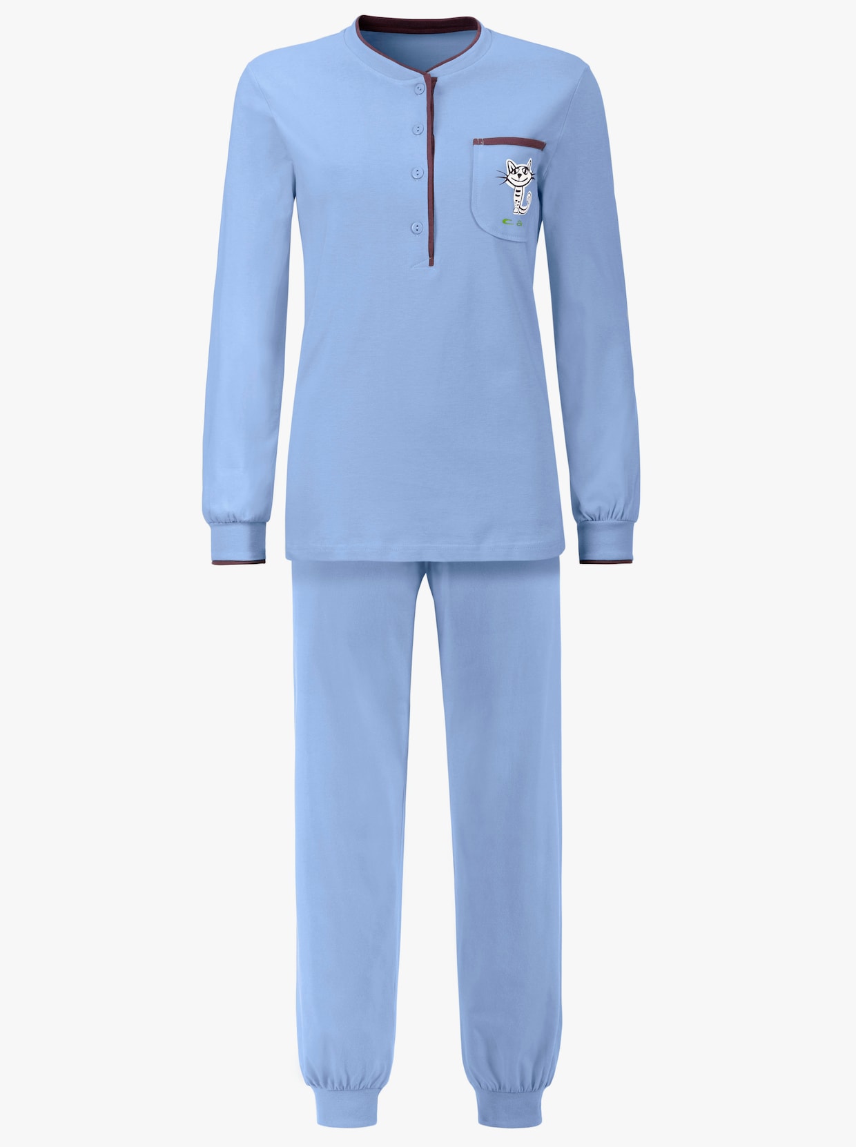 wäschepur Schlafanzug - hellblau