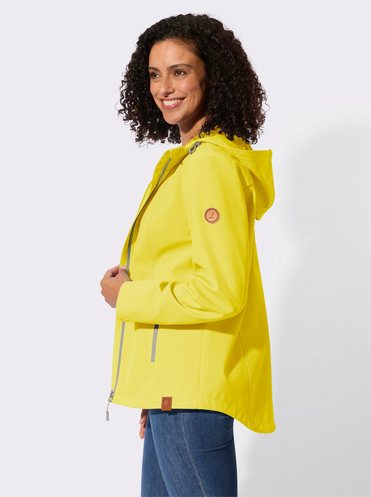 Softshelljacke - limone