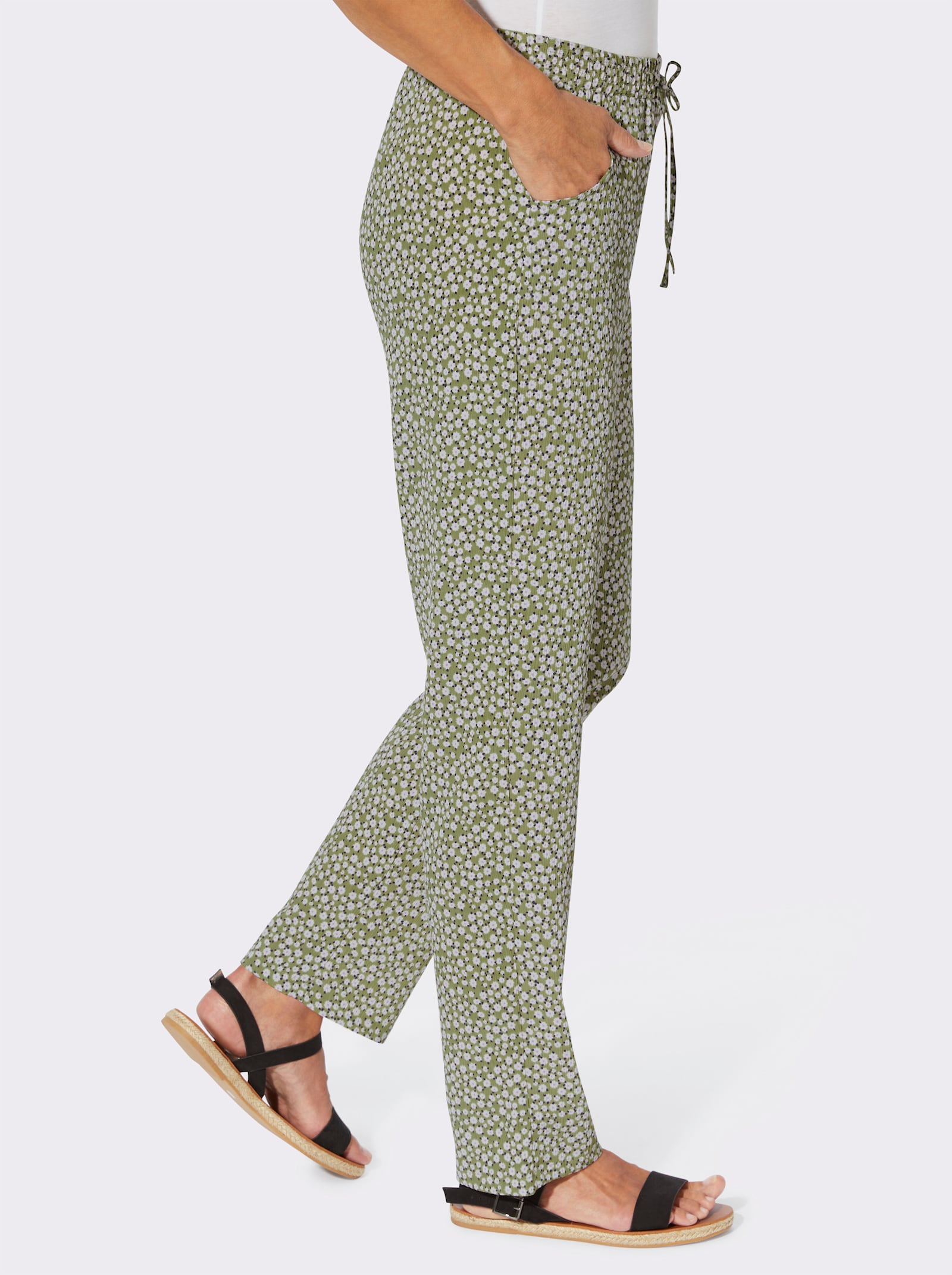 Byxa m resår i dubbelpack - vass + vass-vit-med tryck