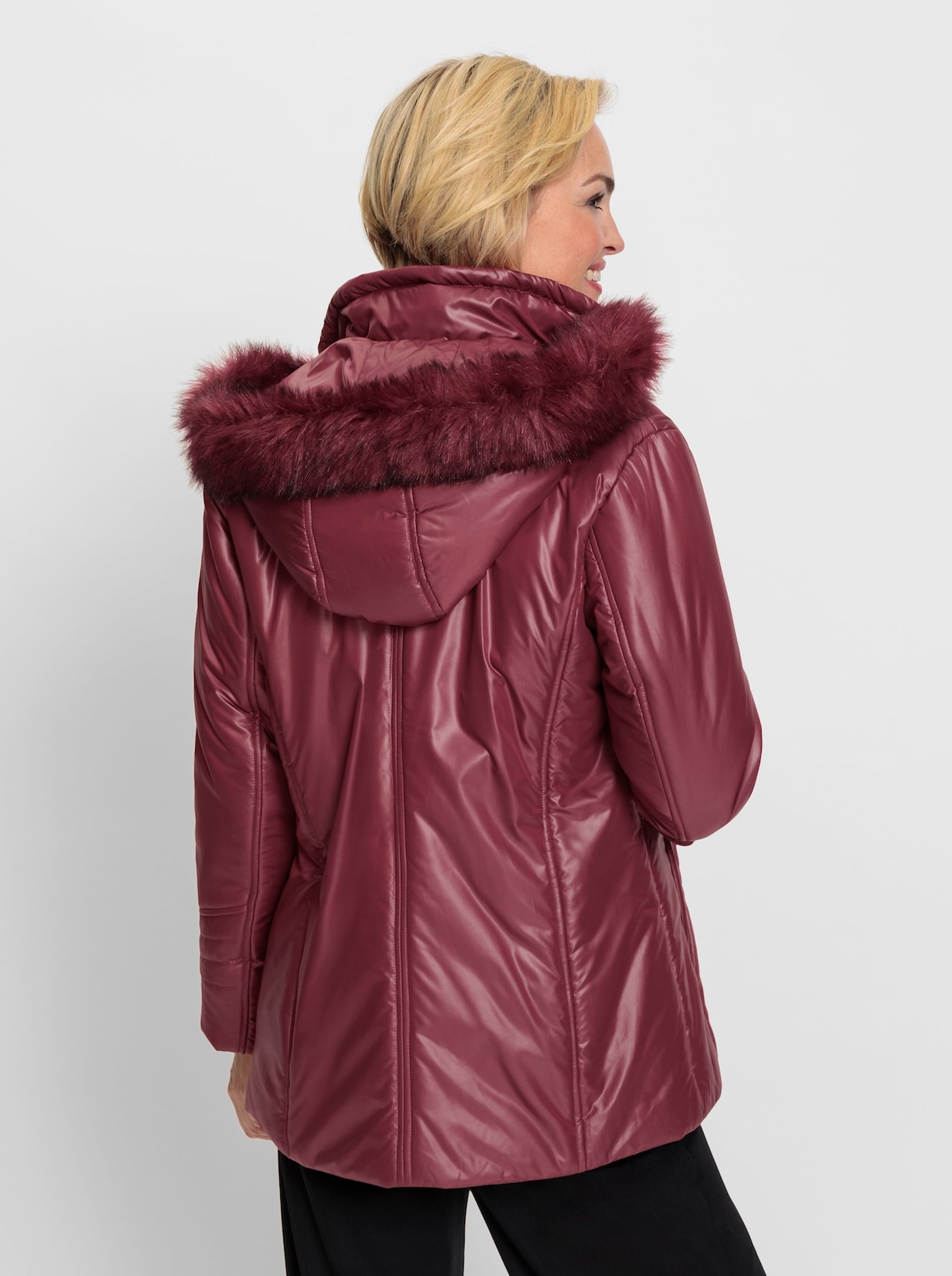 Jacke - bordeaux