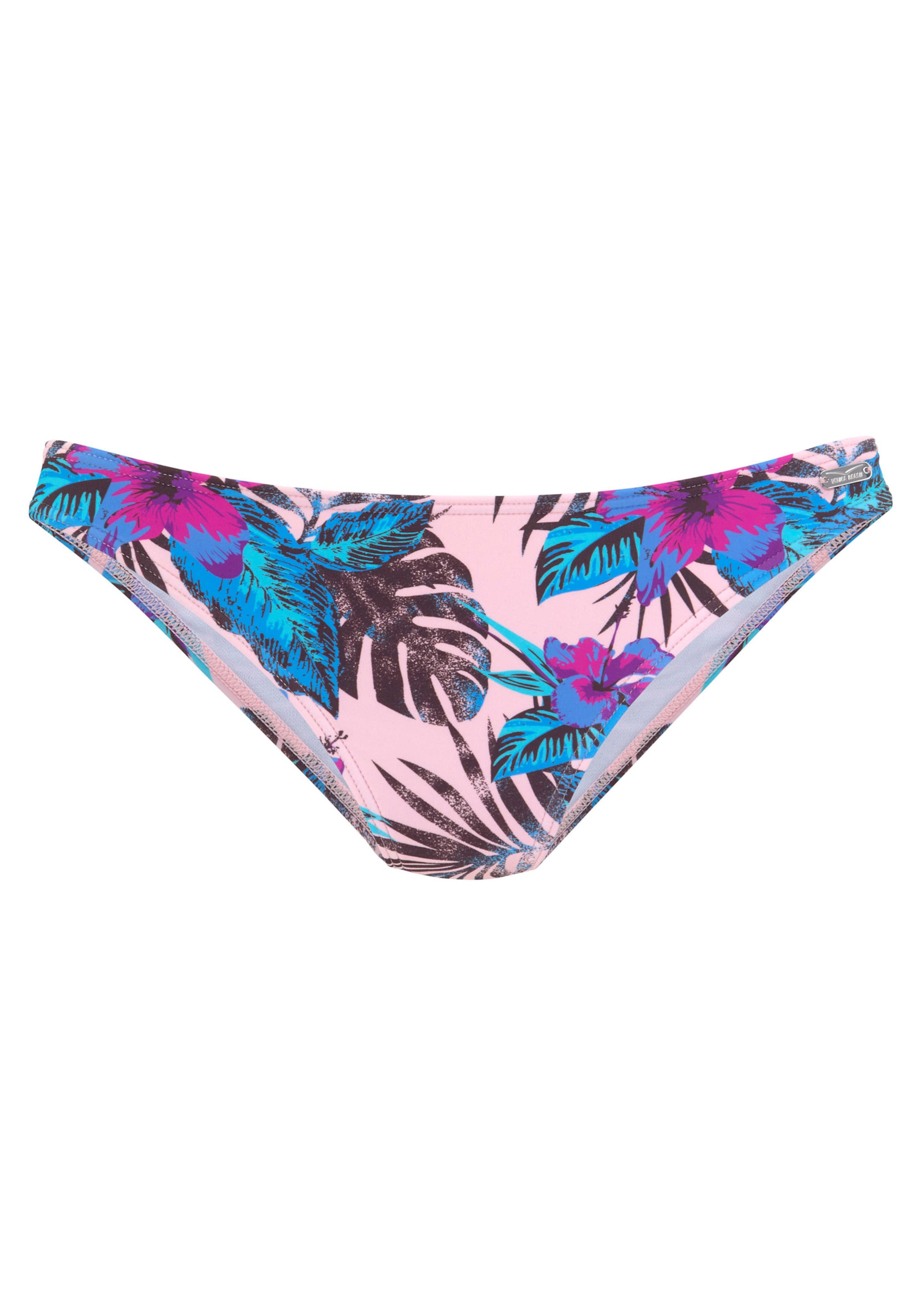 Bedruckt günstig Kaufen-Bikini-Hose in rosa-bedruckt von Venice Beach. Bikini-Hose in rosa-bedruckt von Venice Beach <![CDATA[Bikini-Hose von Venice Beach. Klassischer Schnitt mit floralem Design. Obermaterial: 80% Polyamid, 20% Elasthan LYCRA® XTRA LIFE™. Futter: 100% Polyes