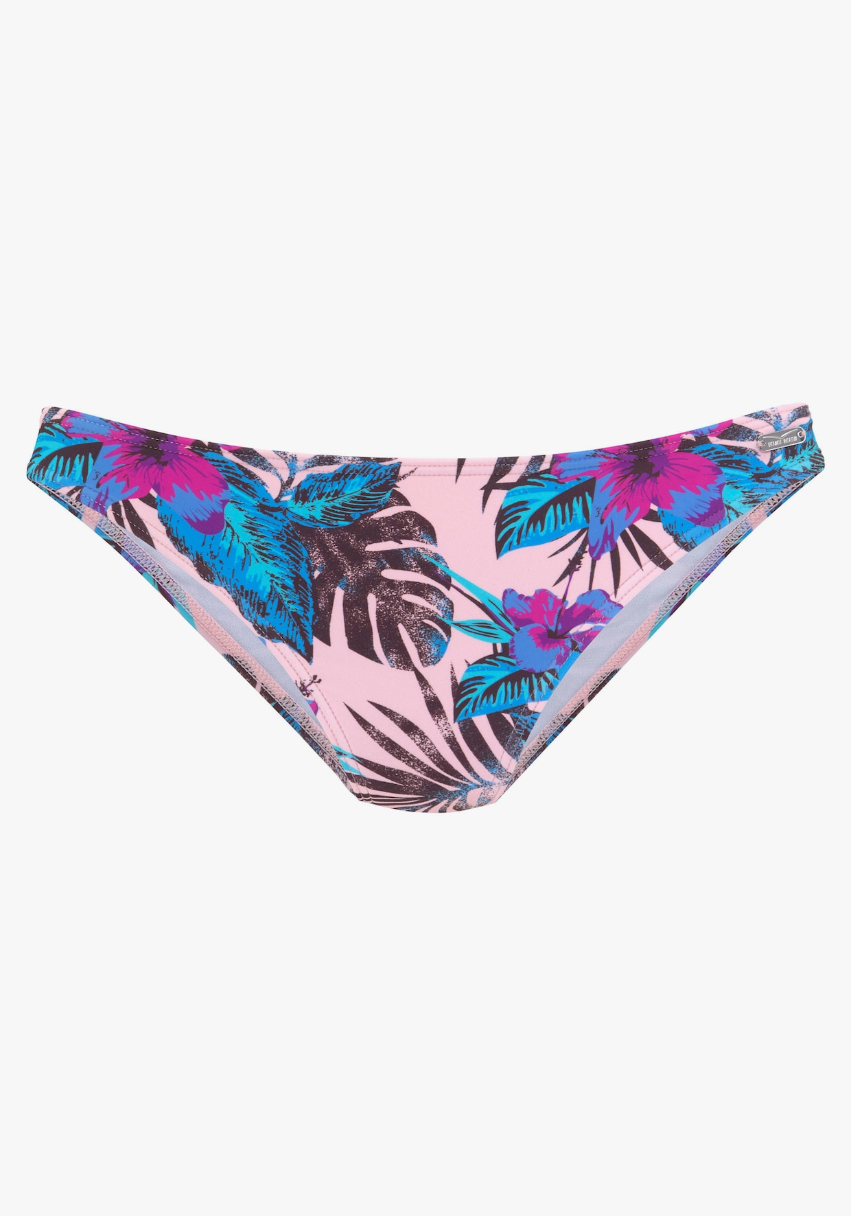 Venice Beach Bikini-Hose - rosa-bedruckt