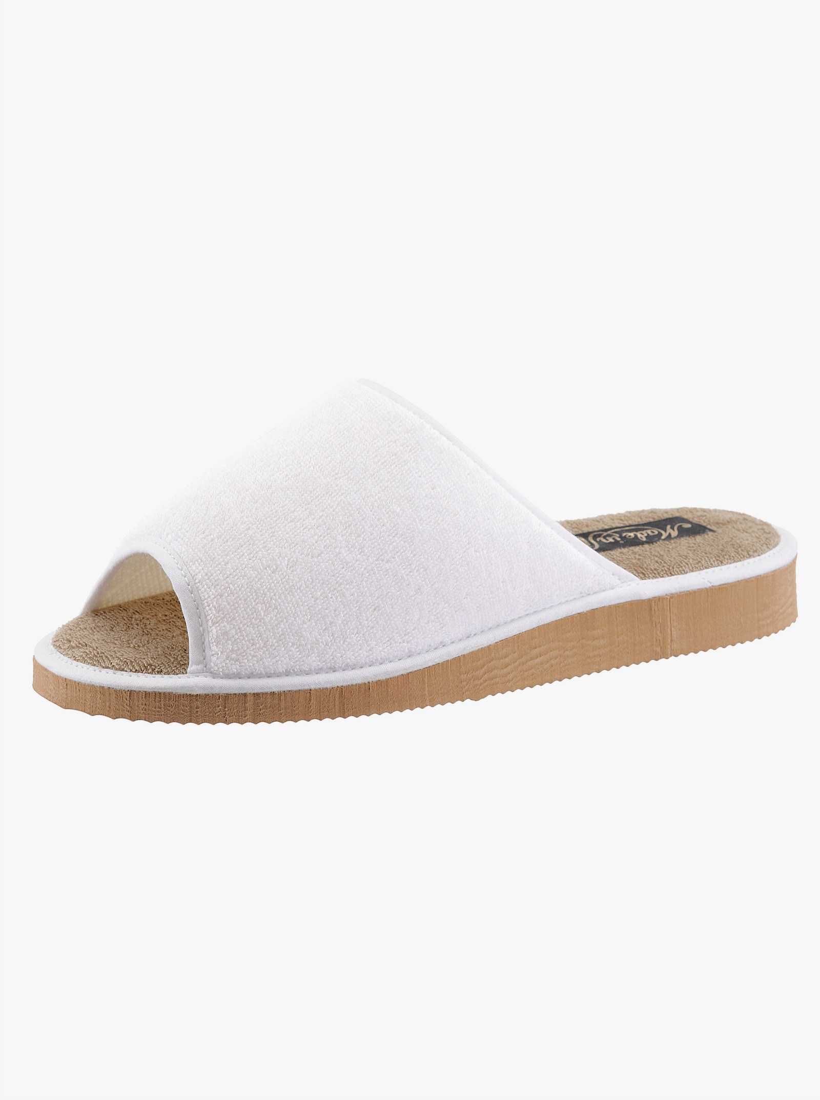 Pantoffel - weiß