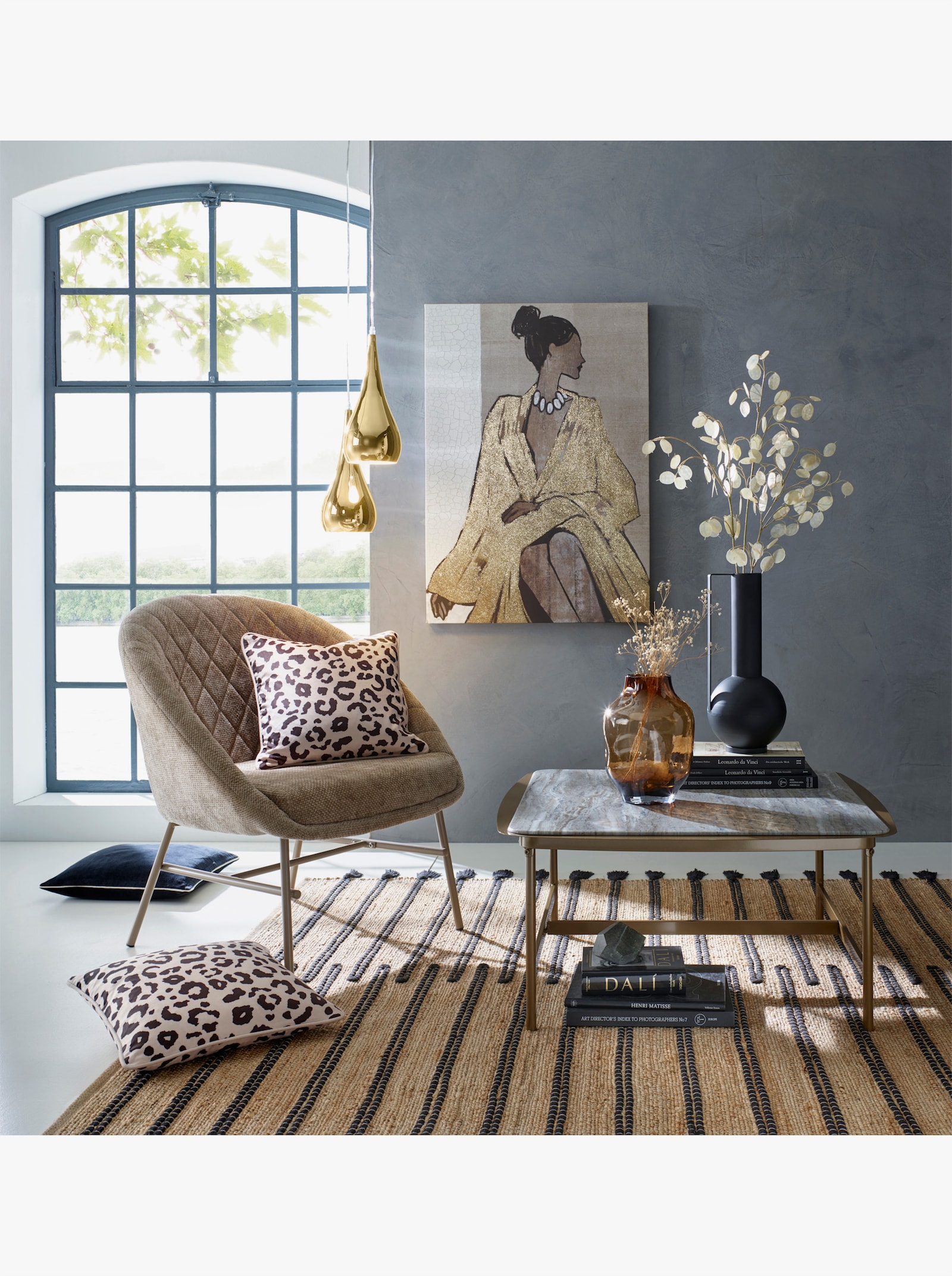 Impressionen Sessel - beige