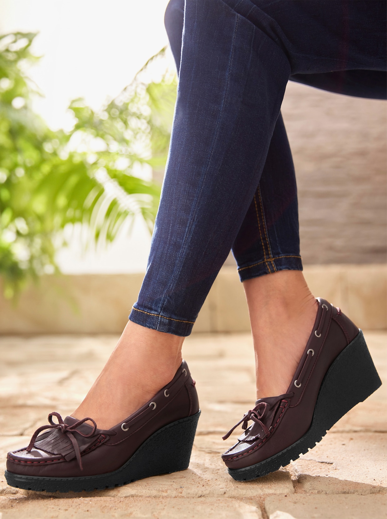 heine pumps - bordeaux
