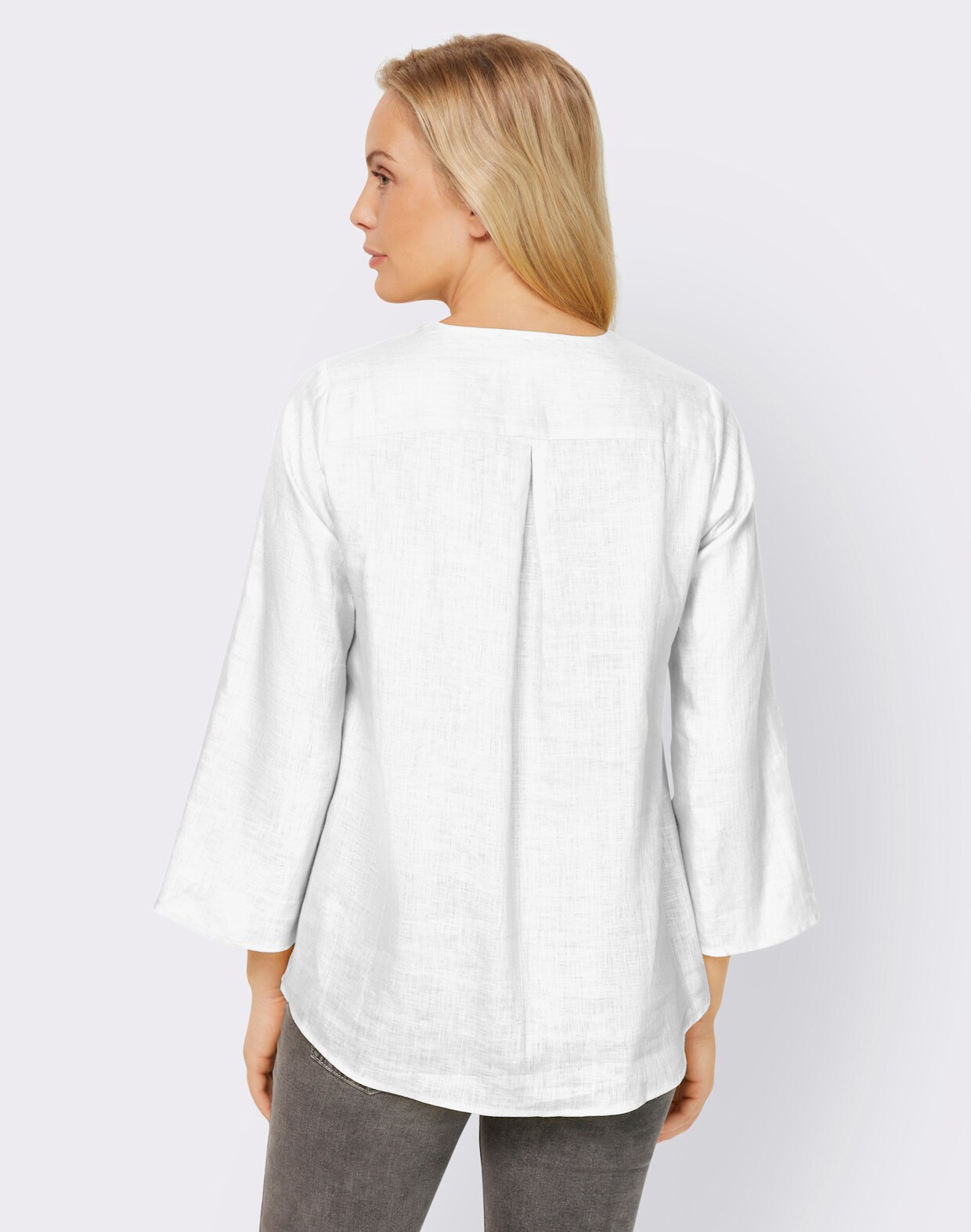 heine Linnen blouse - wit