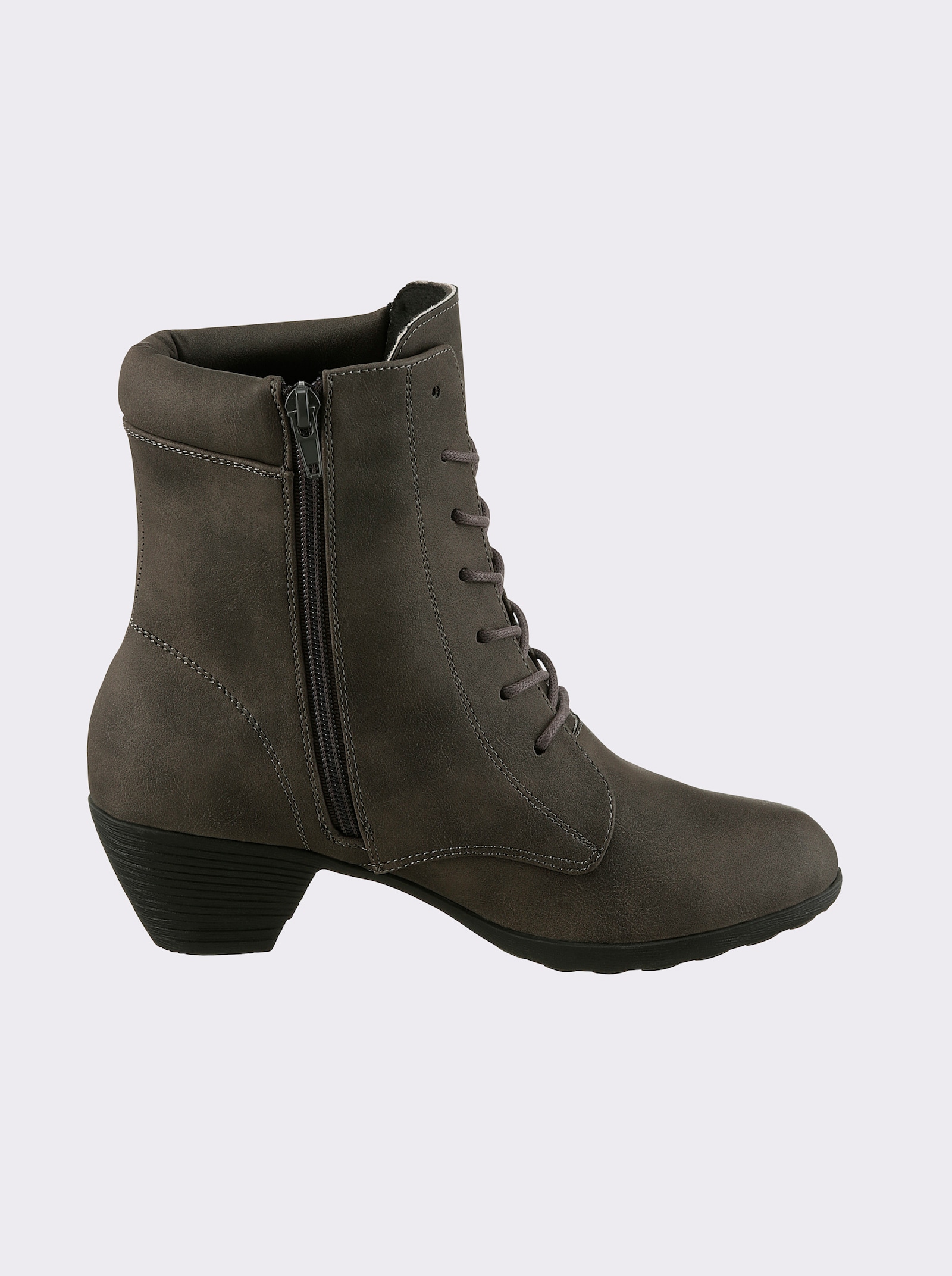 Andrea Conti Schnürstiefelette - grau