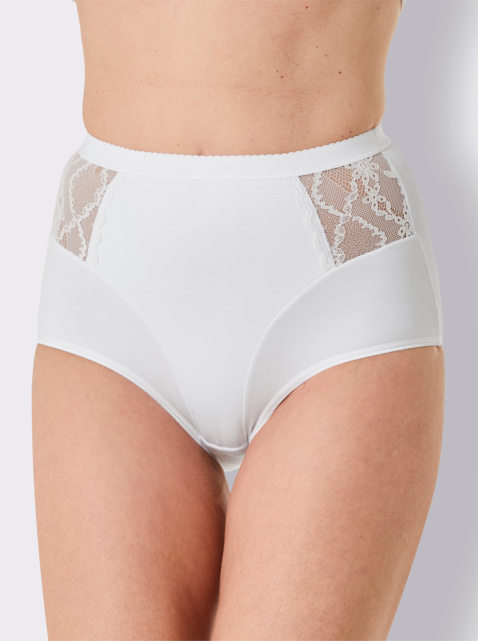 wäschepur Corrigerende slip - wit