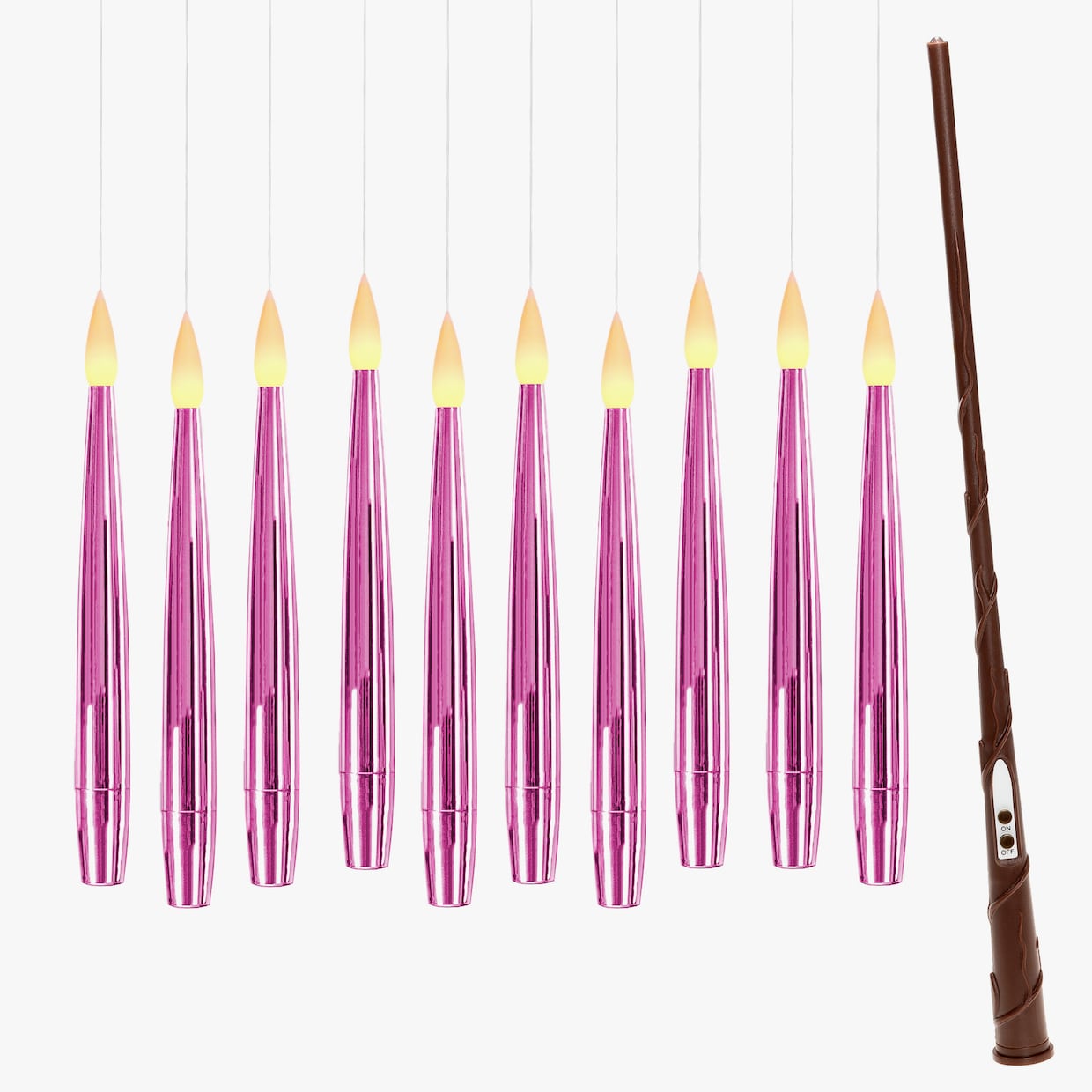 my home LED Dekolicht - chrom rosa