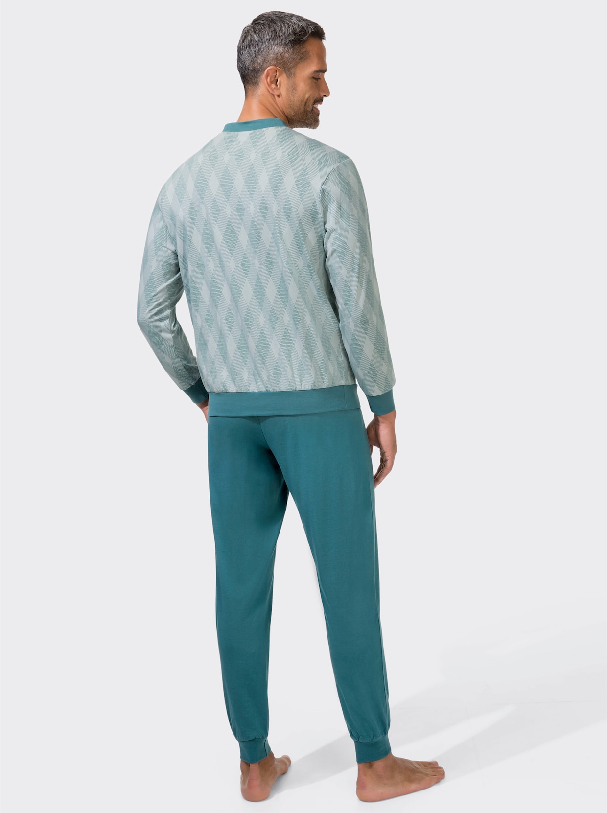 KINGsCLUB Pyjama's - mint + blauw