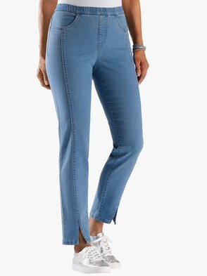 Jeans - blue-bleached