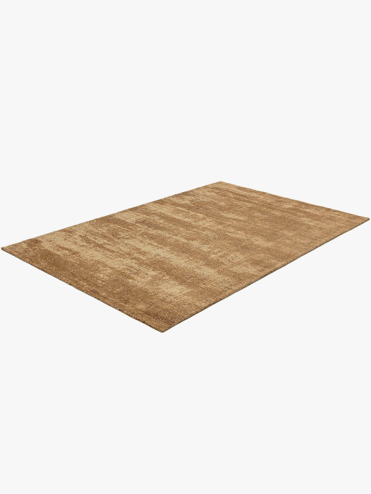 Theko Teppich - goldfarben