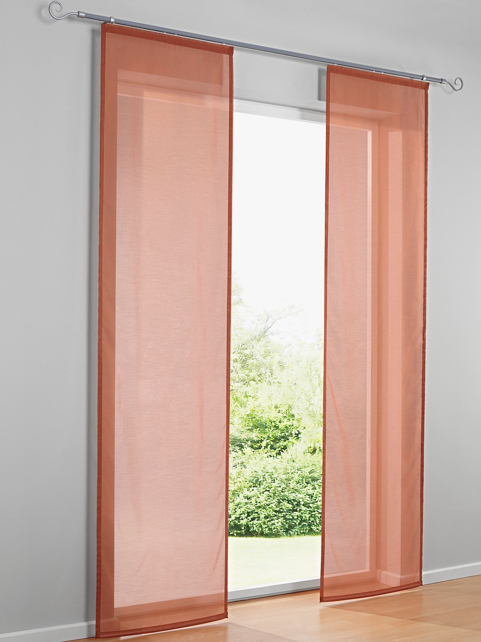 heine home Schiebevorhang - terracotta