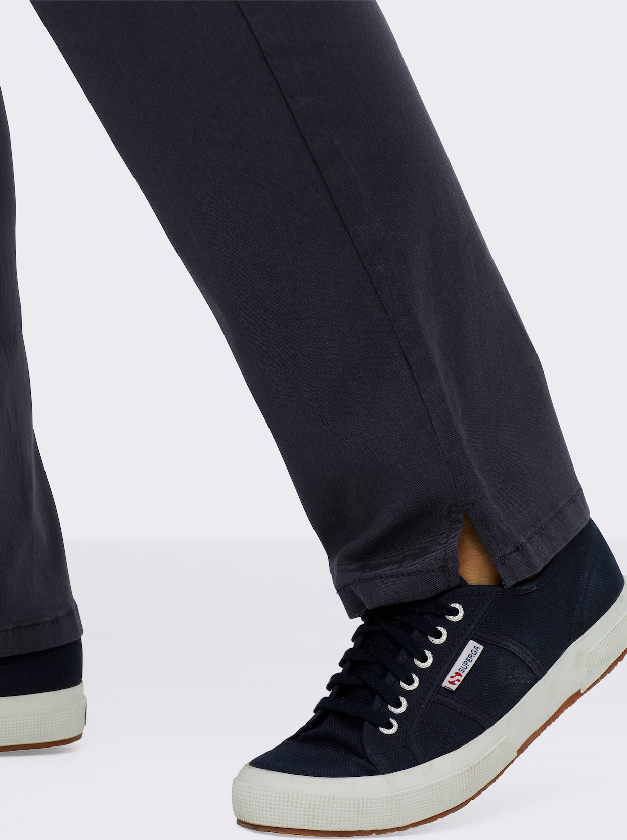 Jeans mit Stretch-Anteil - marine