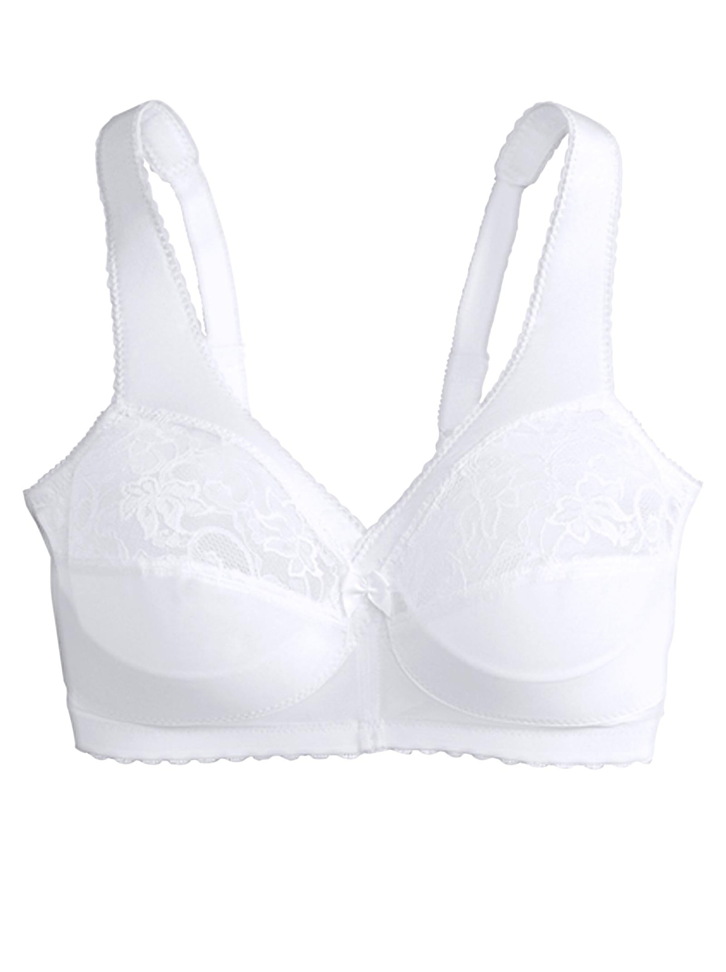 Glamorise Entlastungs-BH ohne Bügel - weiß