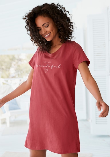 Vivance Dreams Bigshirt - rot